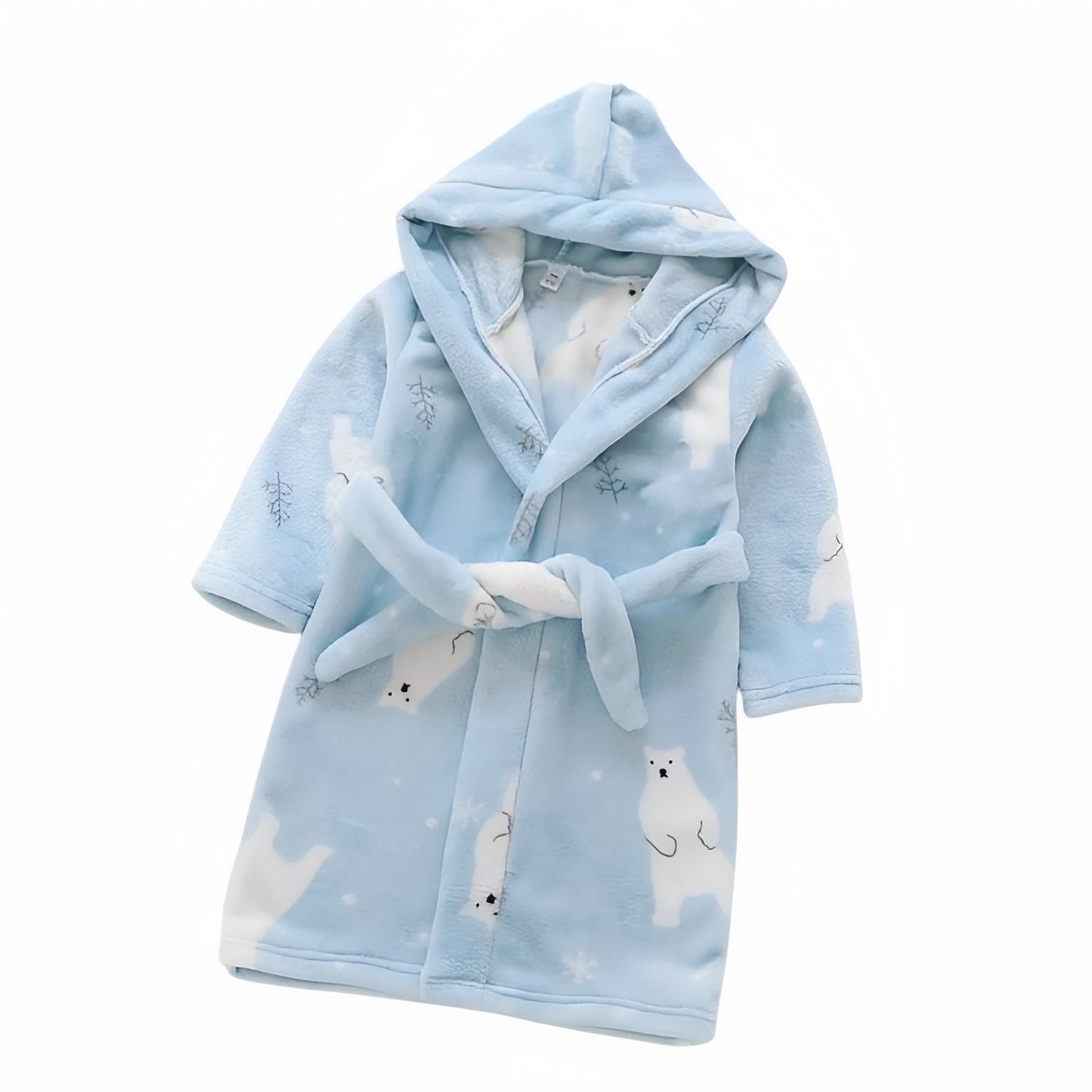 Peignoir de Bain Enfant 3 ans Bleu Ciel 3-4 ans (taille 85-90 CM)