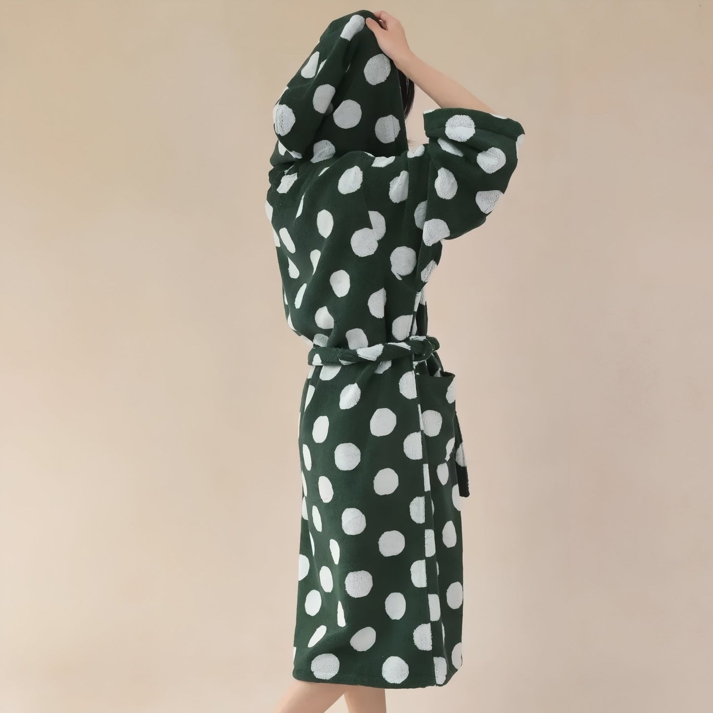 Robe de Chambre à Pois