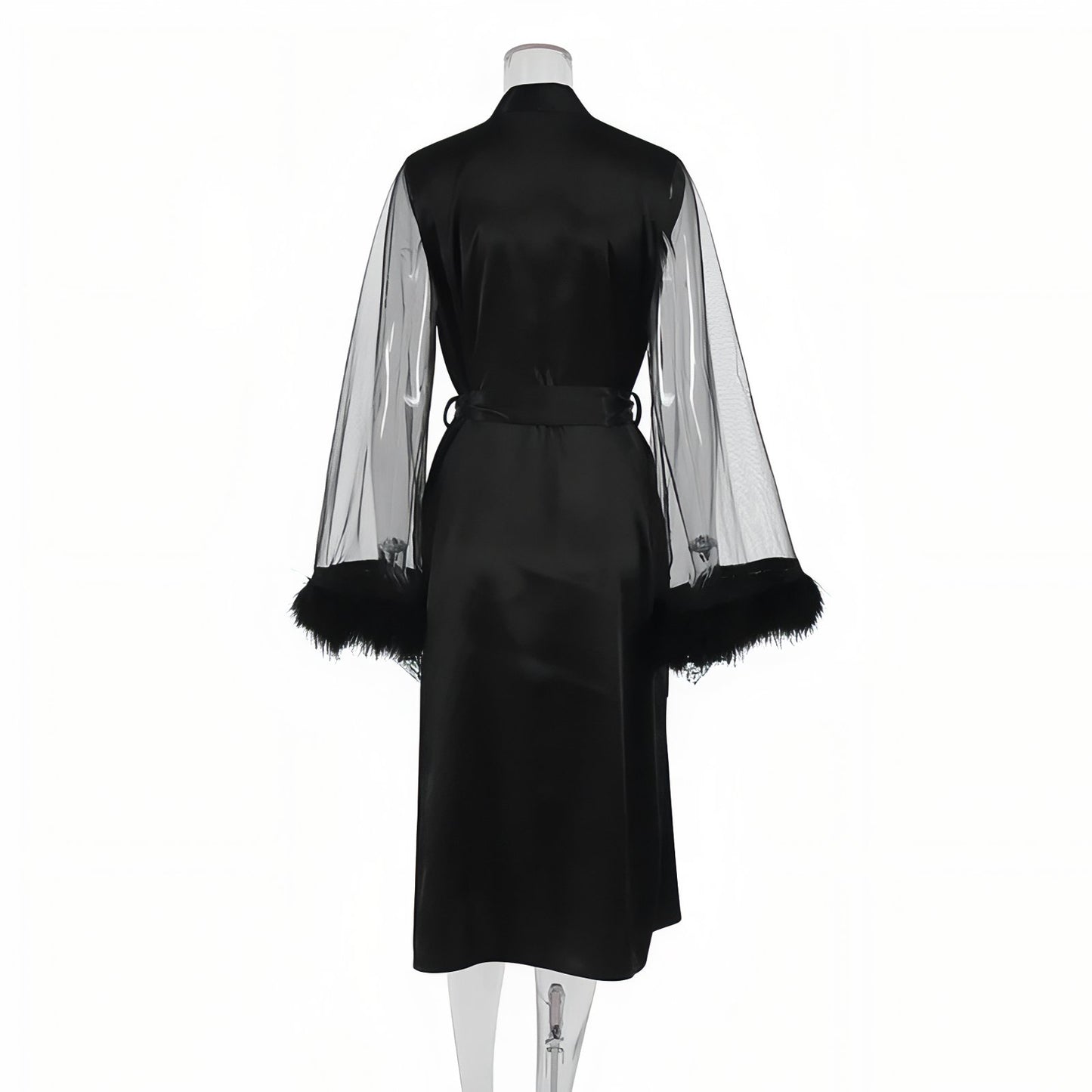 Peignoir Satin Femme Luxe