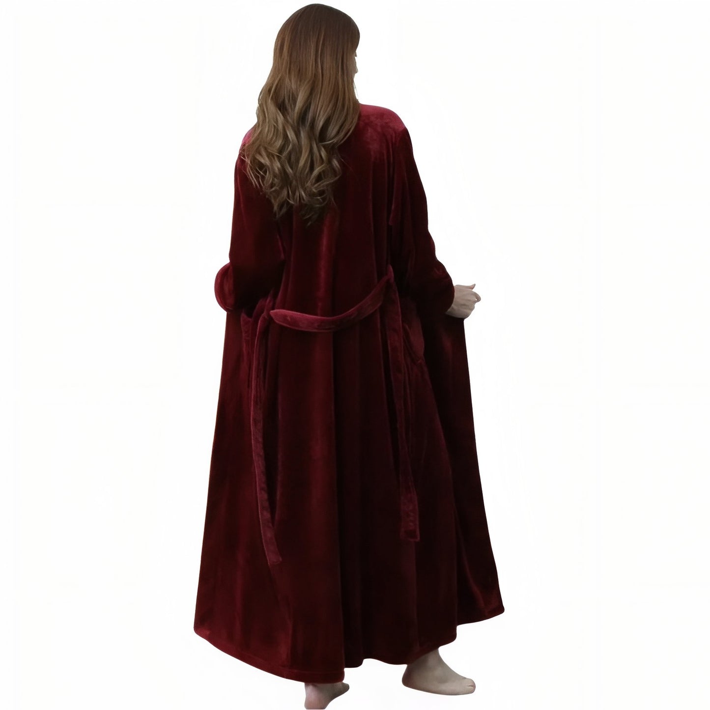 Peignoir Femme Long et Chaud