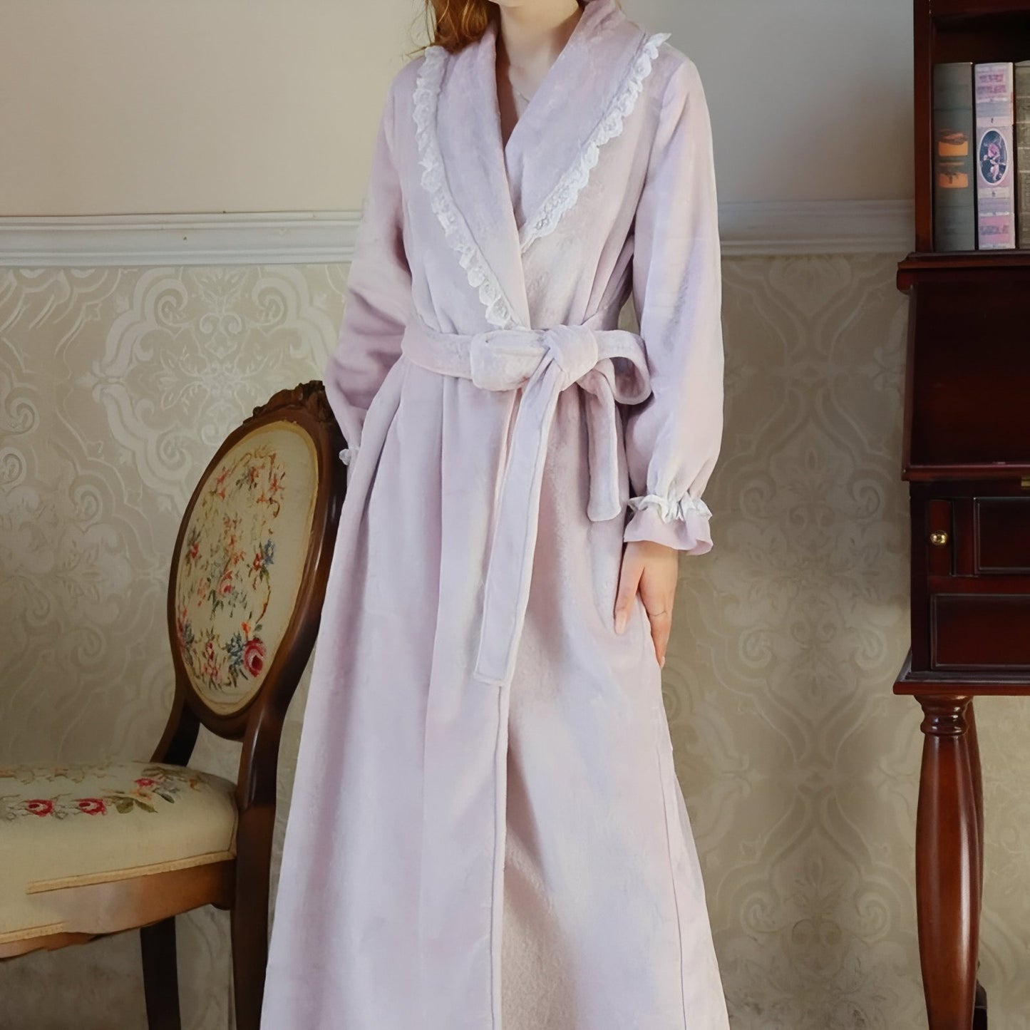 Peignoir de Bain Vintage Femme