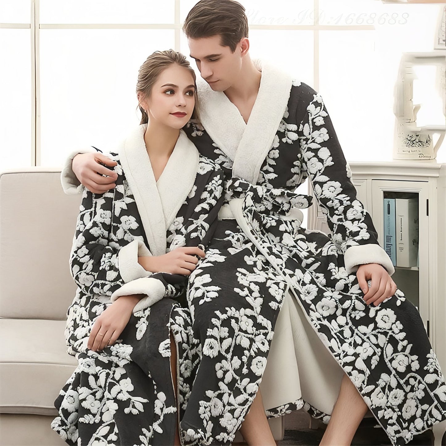 Ensemble Peignoir Couple