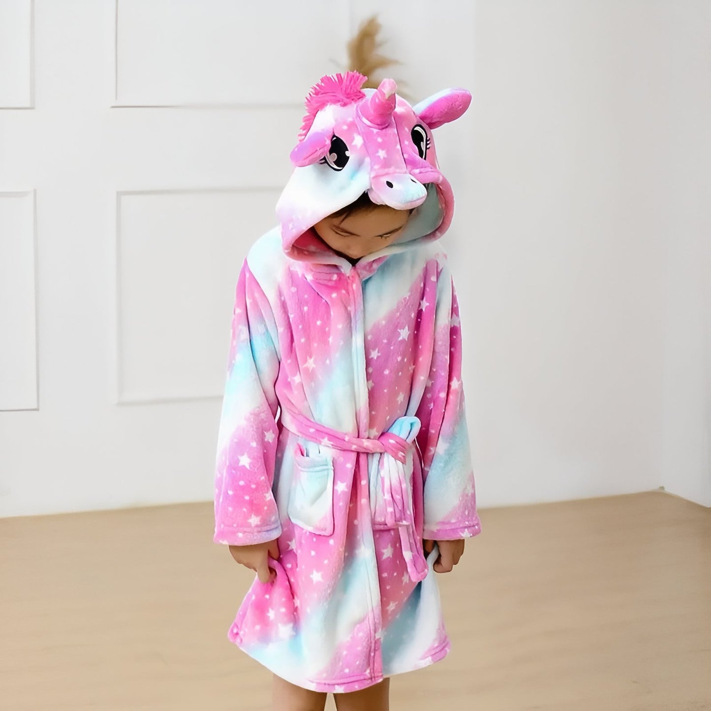 Peignoir Fille Licorne