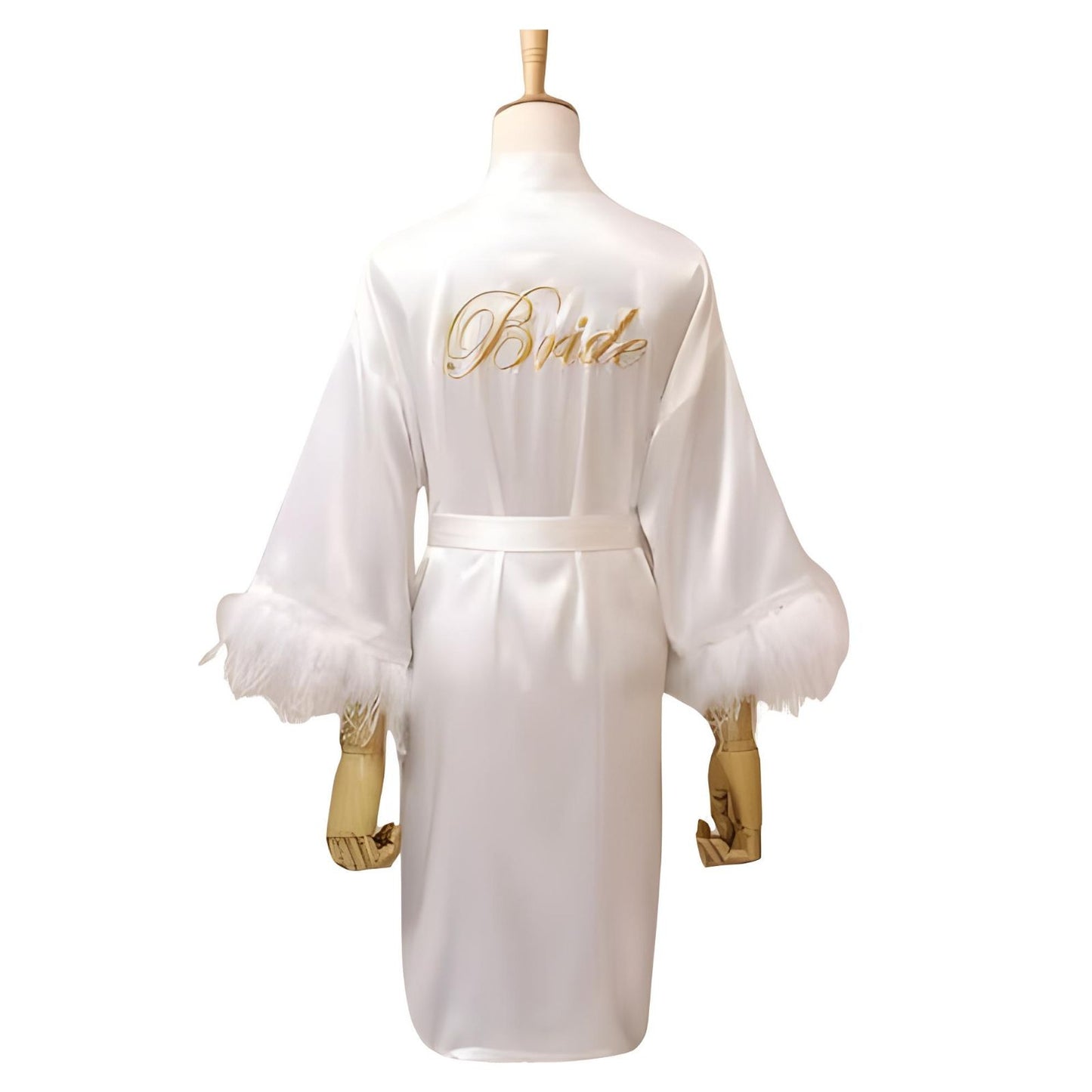 Peignoir Satin Mariage et Demoiselles d'Honneur