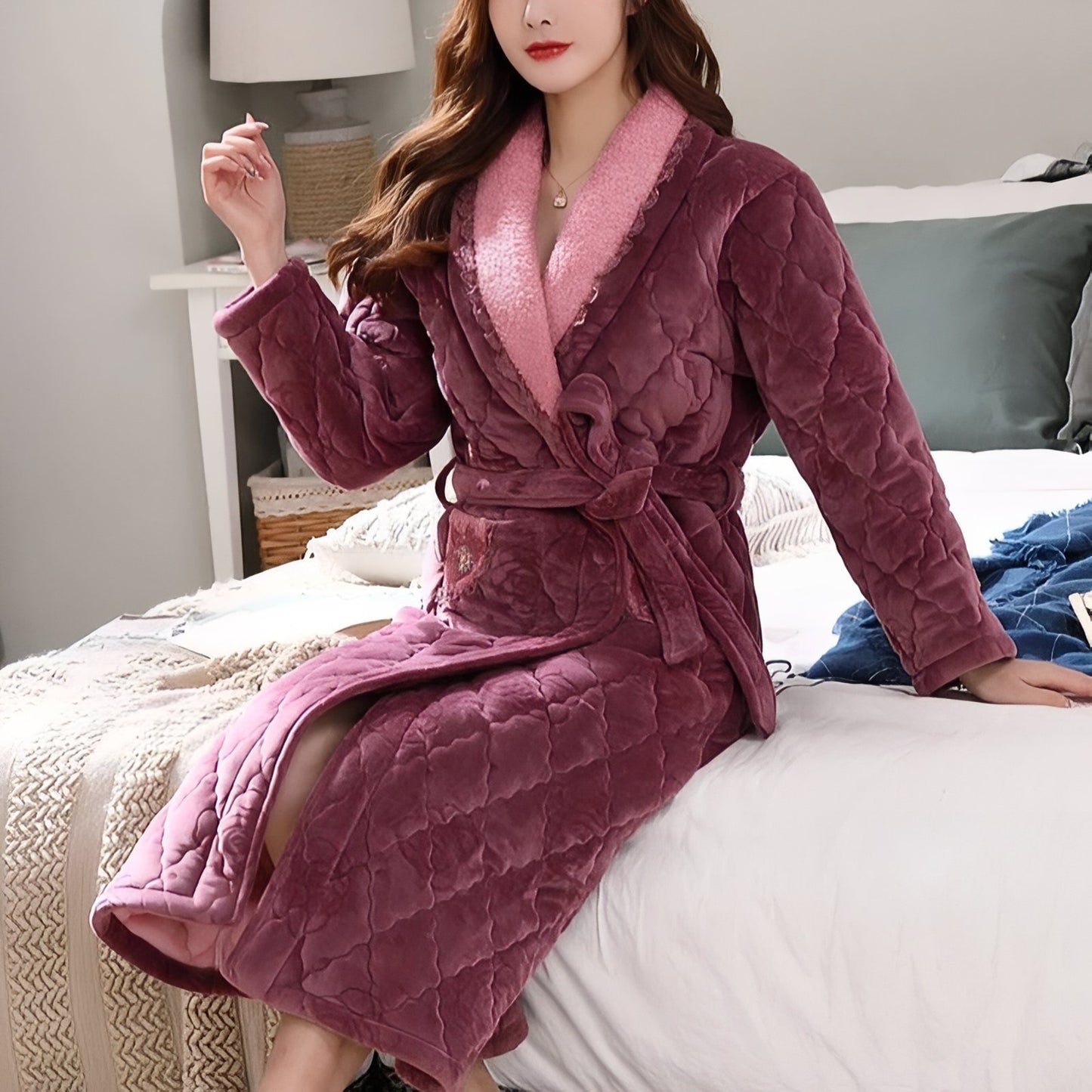 Peignoir Matelassé Femme