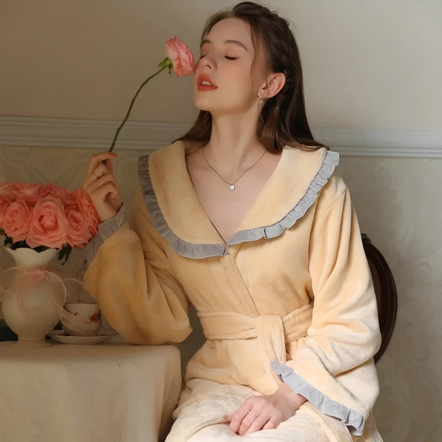 Peignoir Vintage Femme