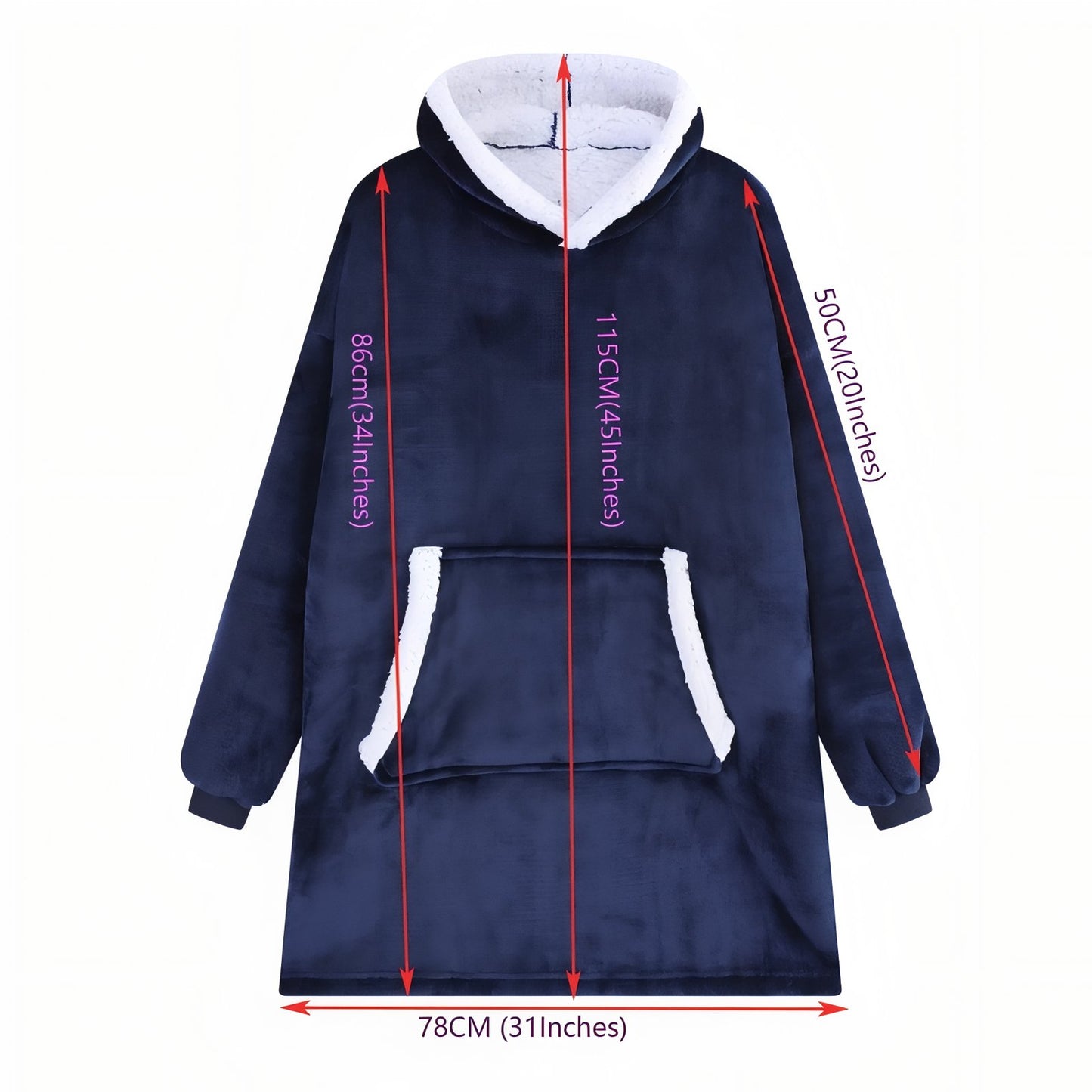 Sweat à Capuche Polaire Femme