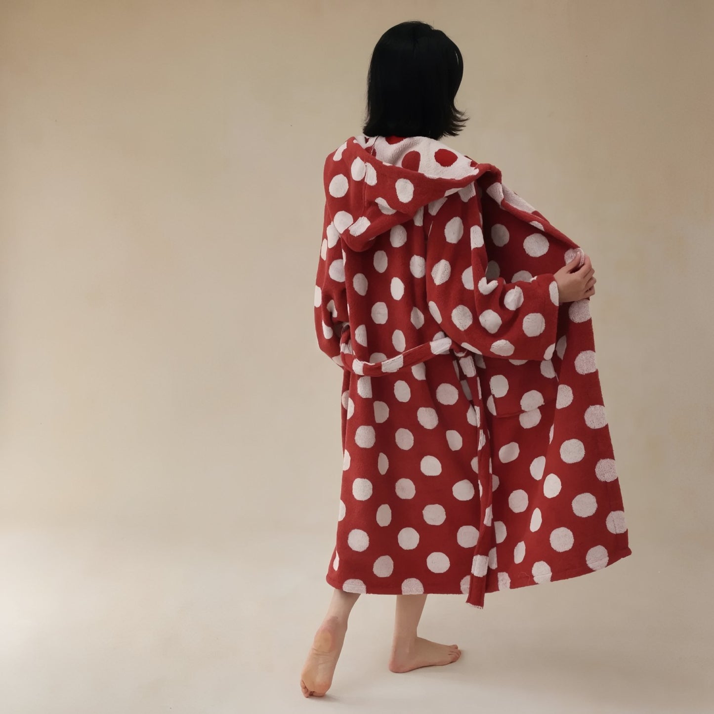 Robe de Chambre à Pois