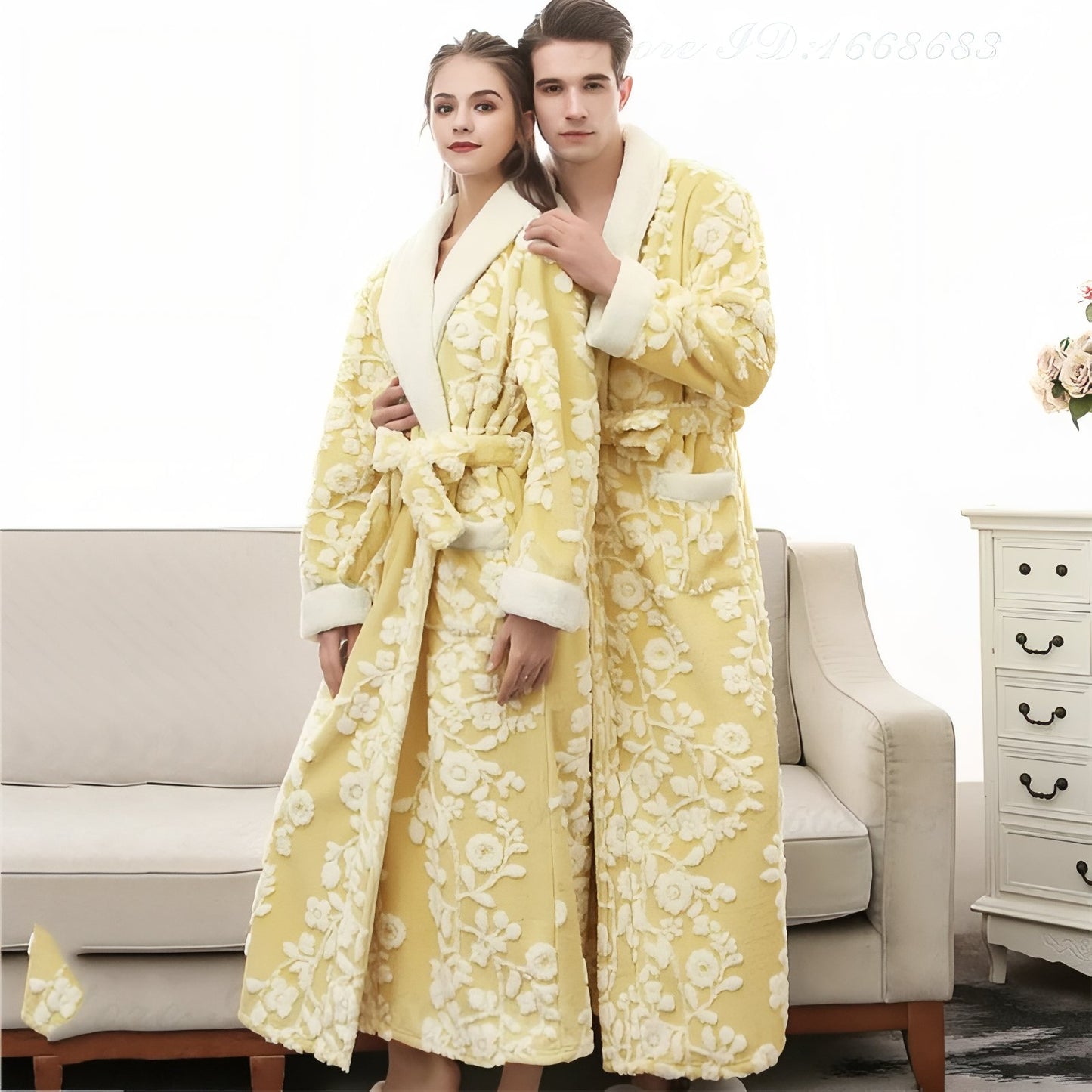 Ensemble Peignoir Couple