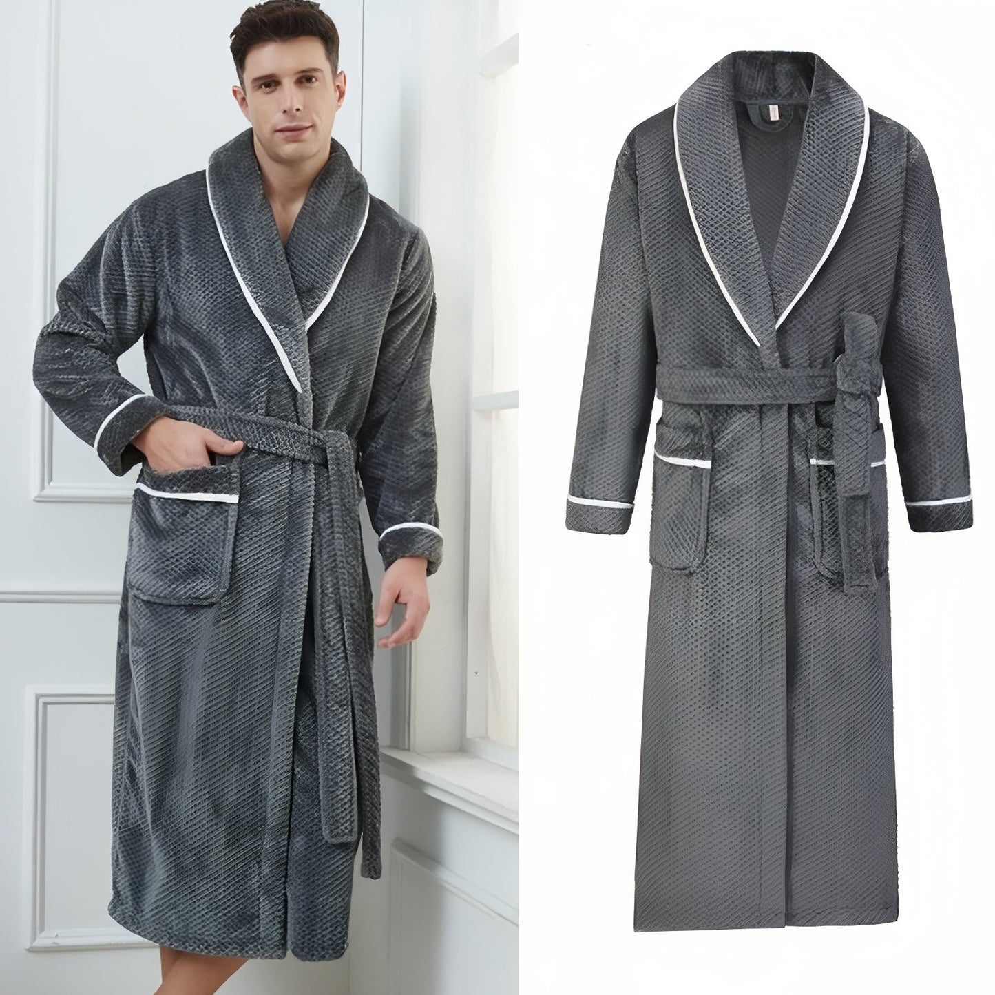 Peignoir Homme Eponge Epais