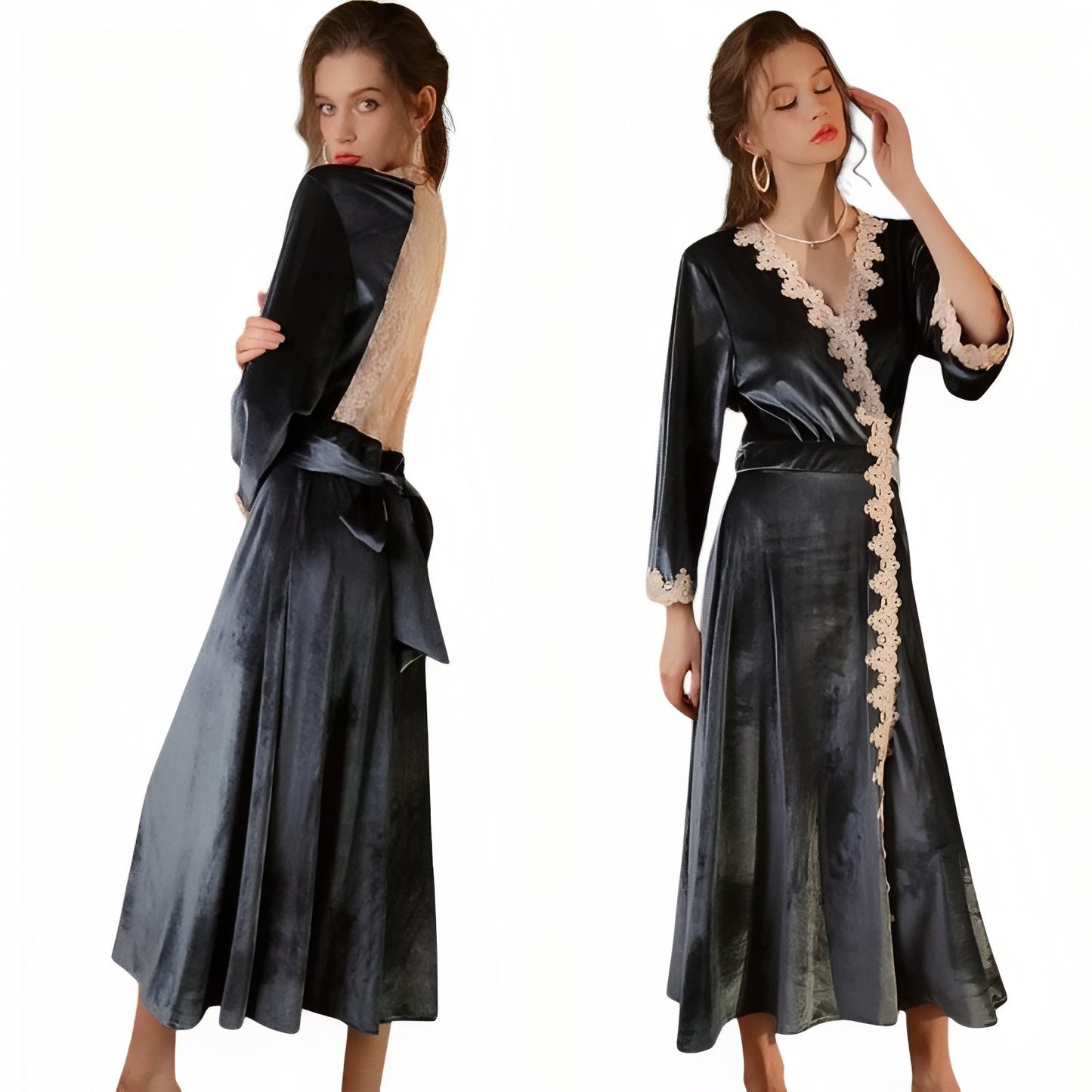 Chemise de Nuit Longue Vintage