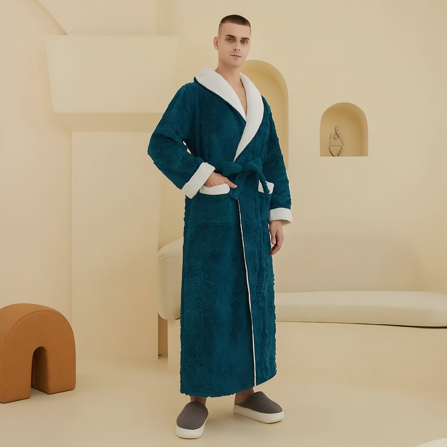 Grand Peignoir Chaud Homme