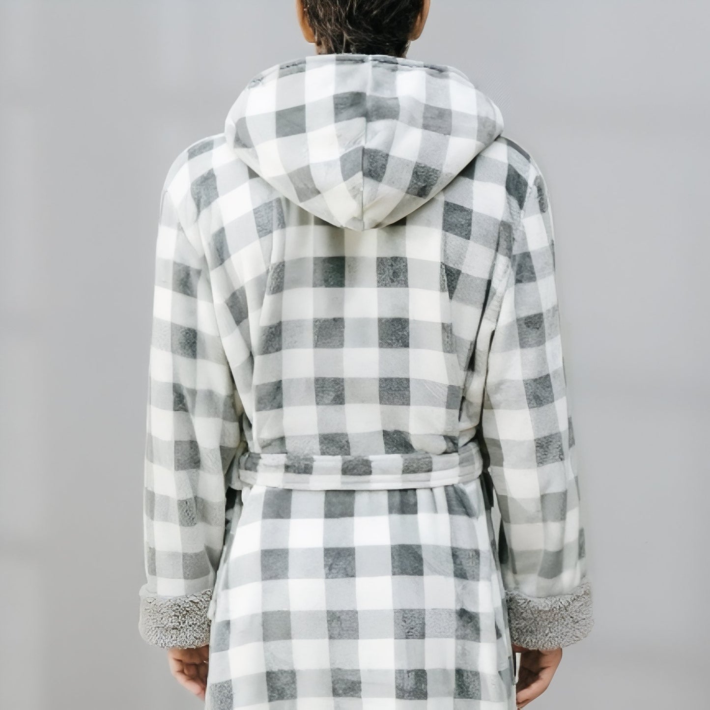 Peignoir à Carreaux Homme