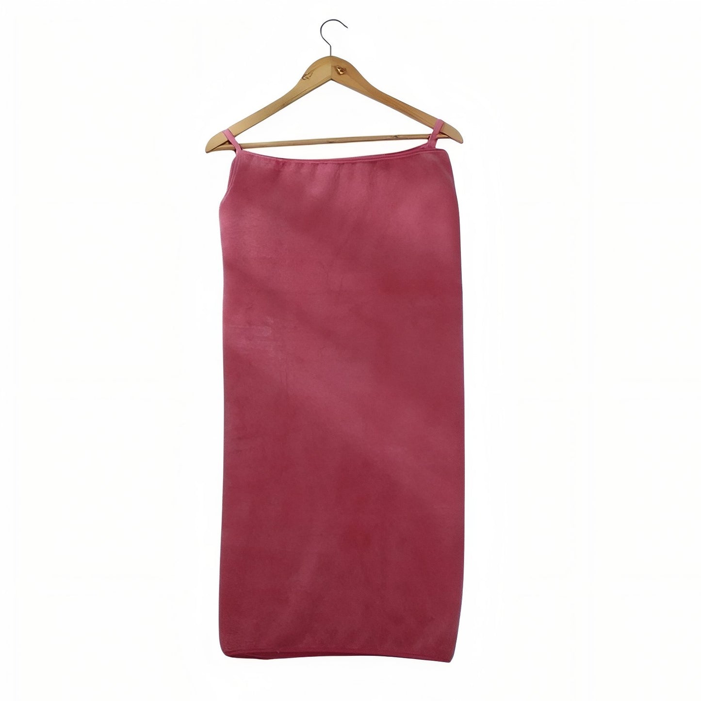 Serviette Sortie de Bain Adulte Rouge Cerise 75x140 cm