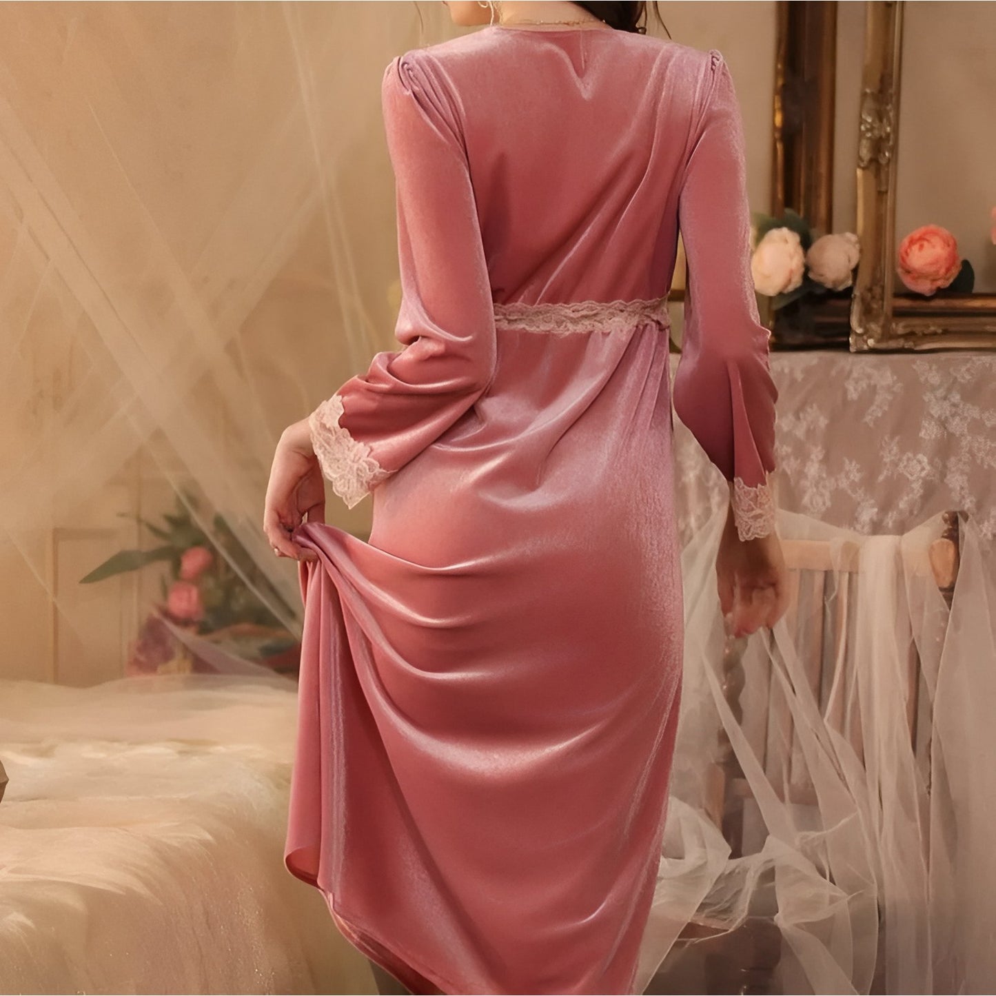 Chemise de Nuit Velours