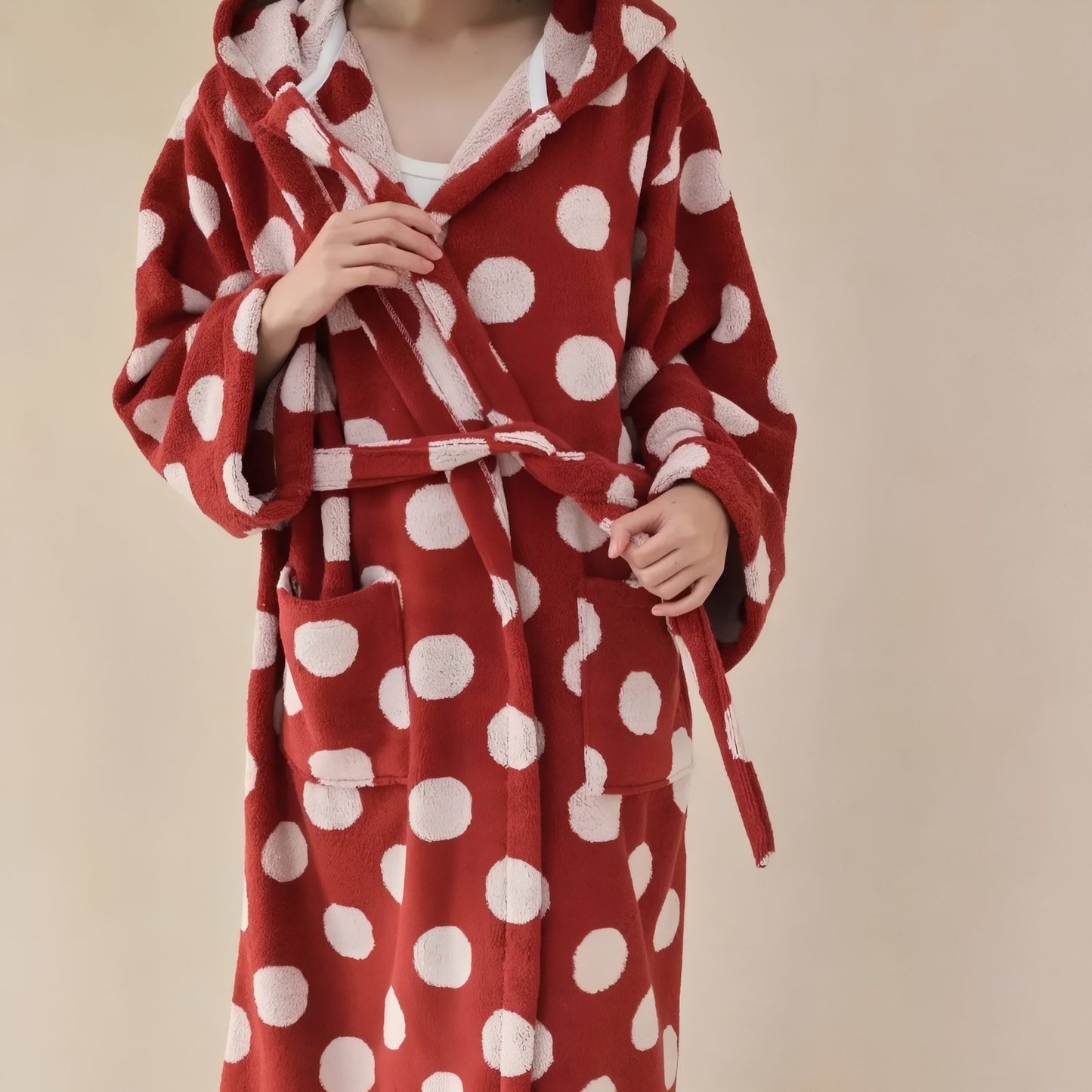 Robe de Chambre à Pois