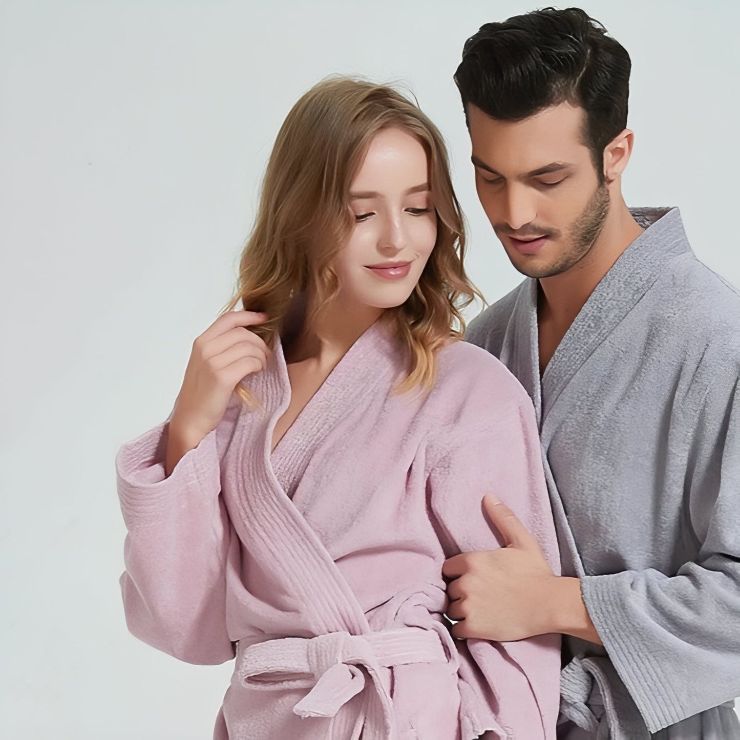 Peignoir Epais en Eponge Femme