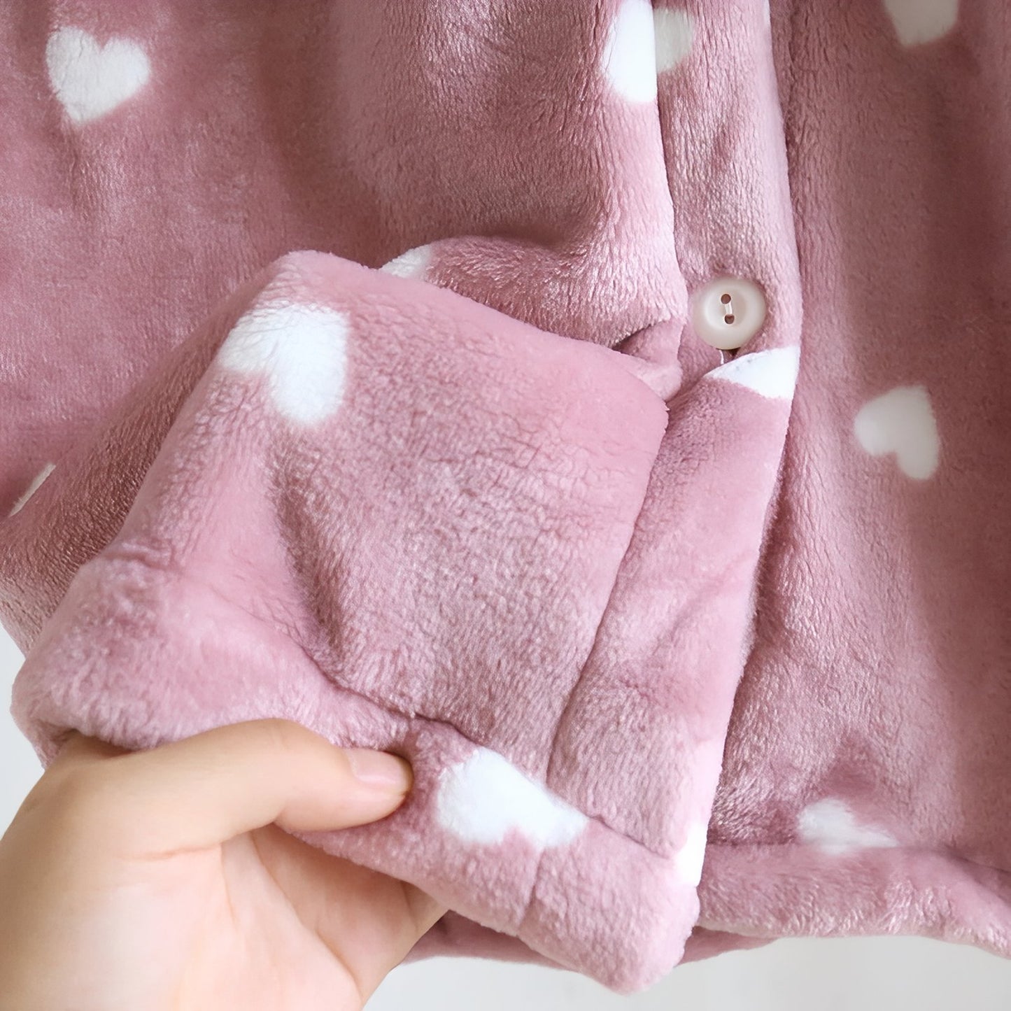 Robe de Chambre à Boutons Chaude Femme