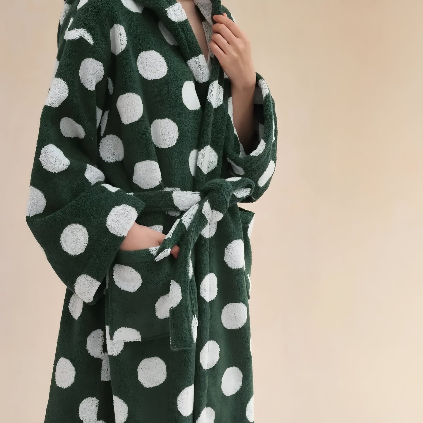 Robe de Chambre à Pois