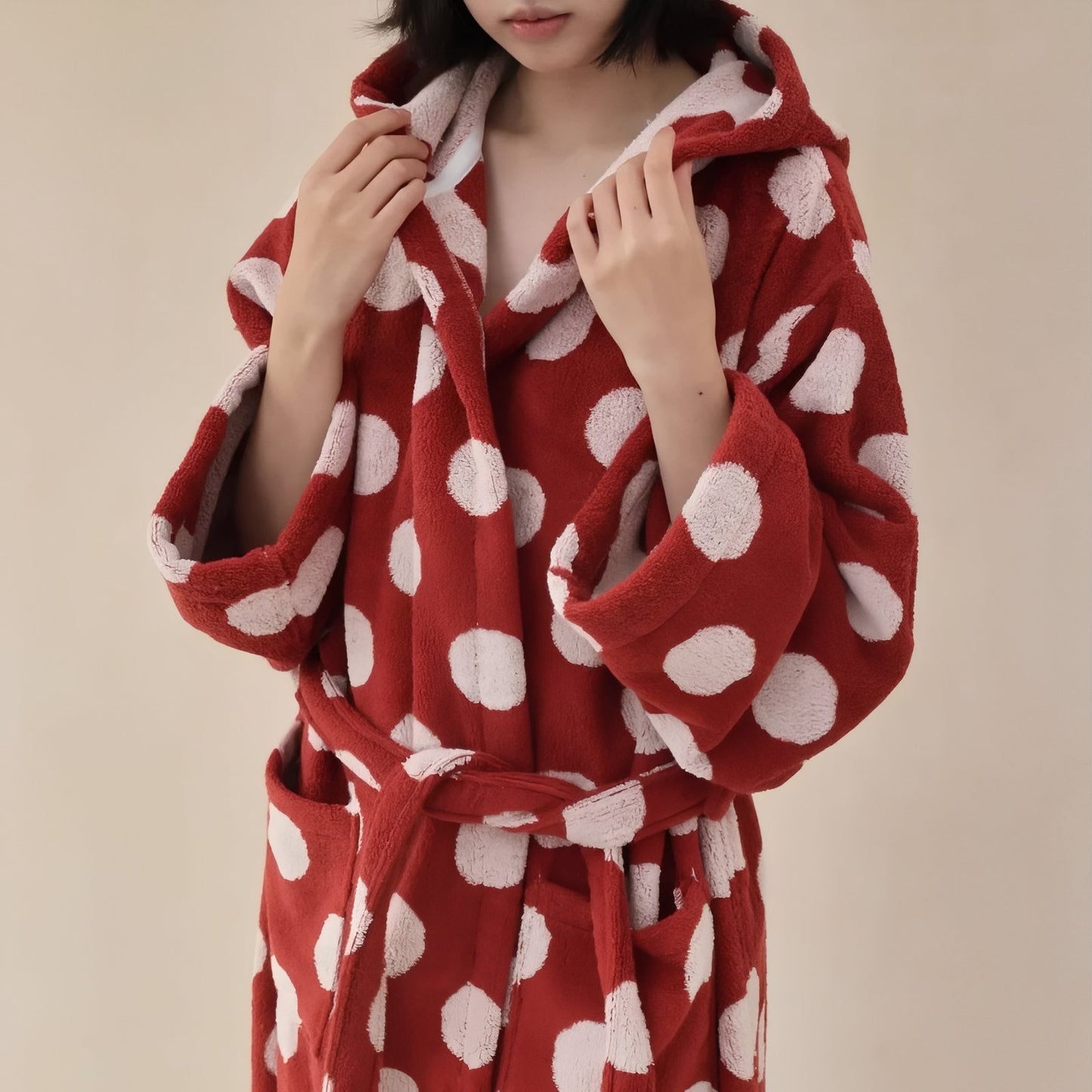 Robe de Chambre à Pois
