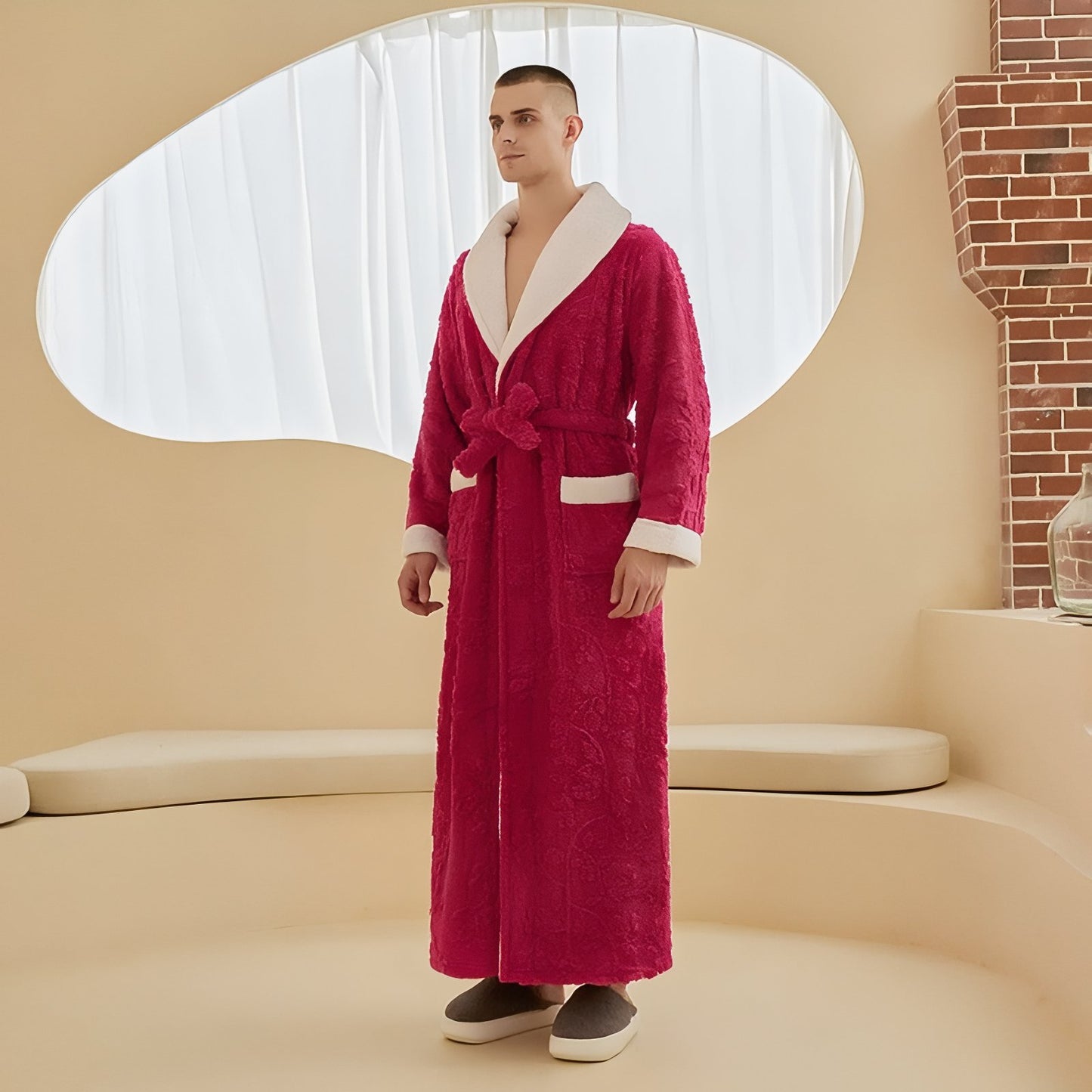 Grand Peignoir Chaud Homme