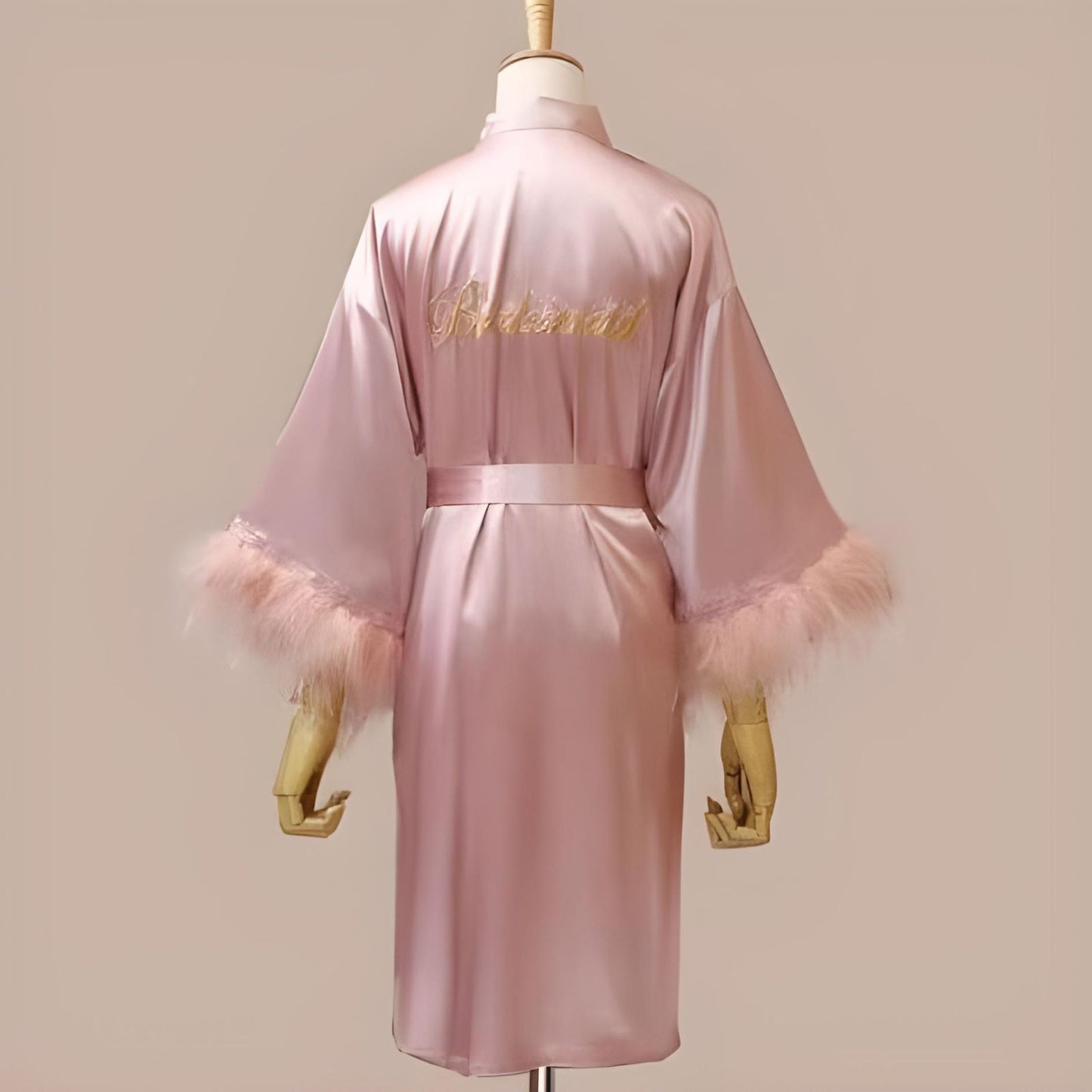 Peignoir Satin Mariage et Demoiselles d'Honneur