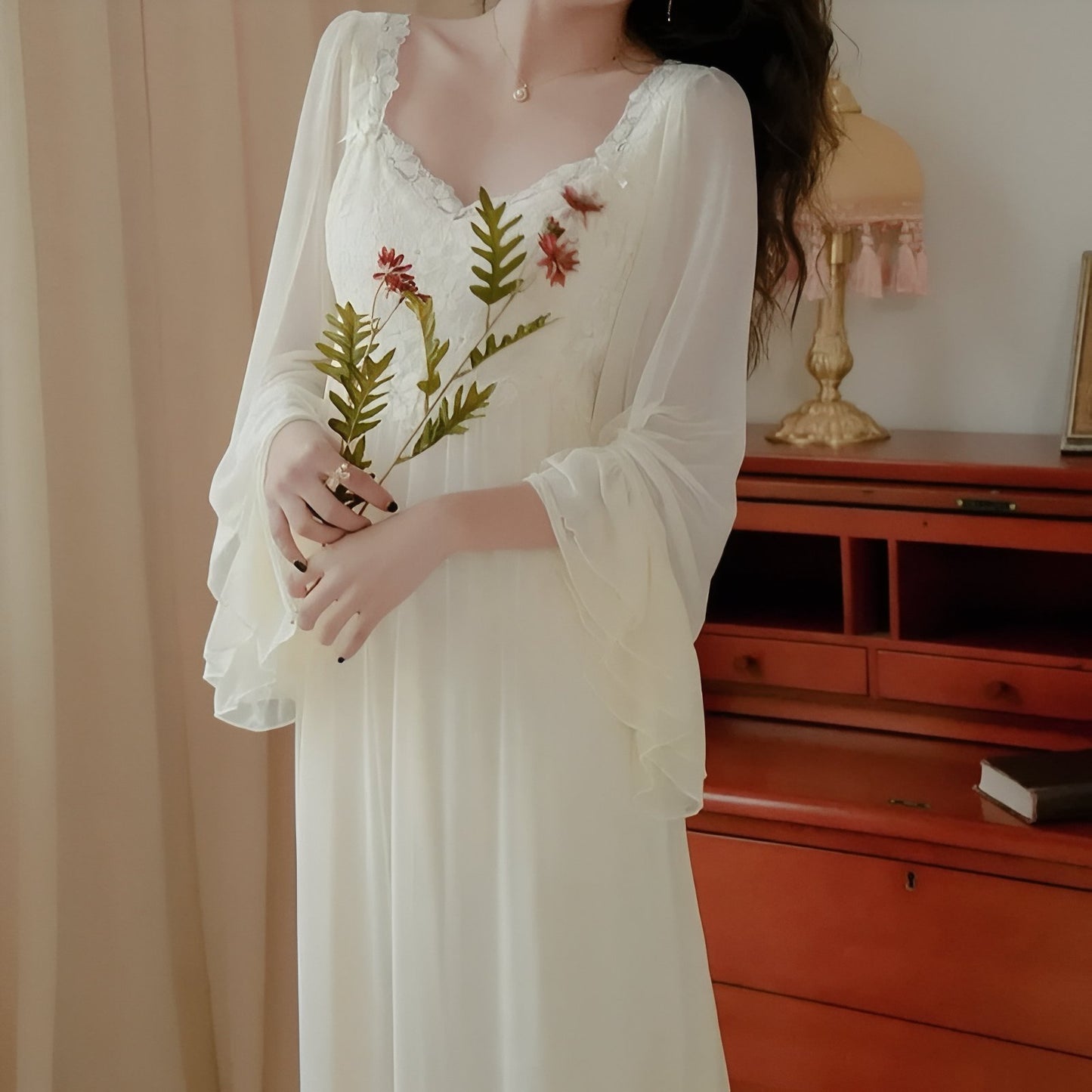 Chemise de Nuit Princesse Femme Dentelle