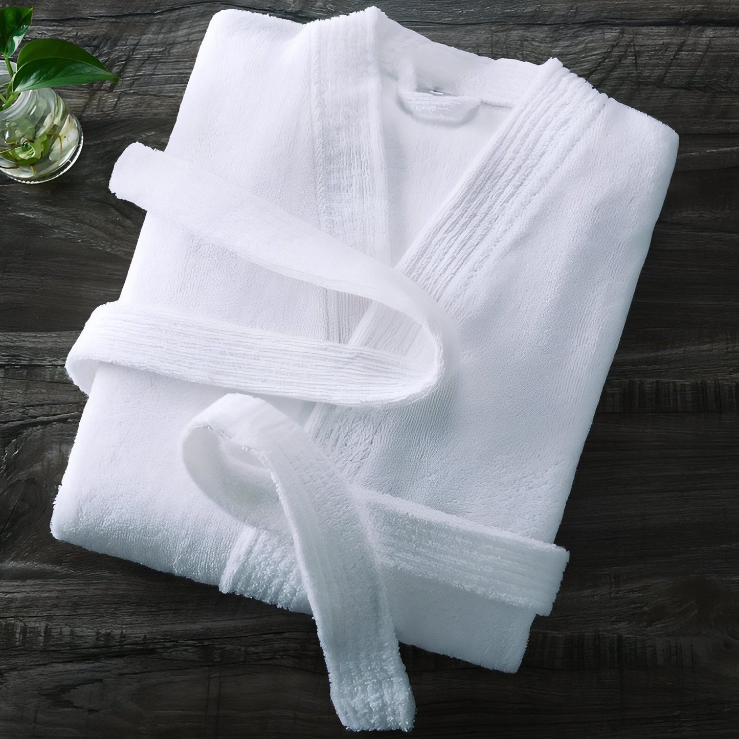 Peignoir Epais en Eponge Femme