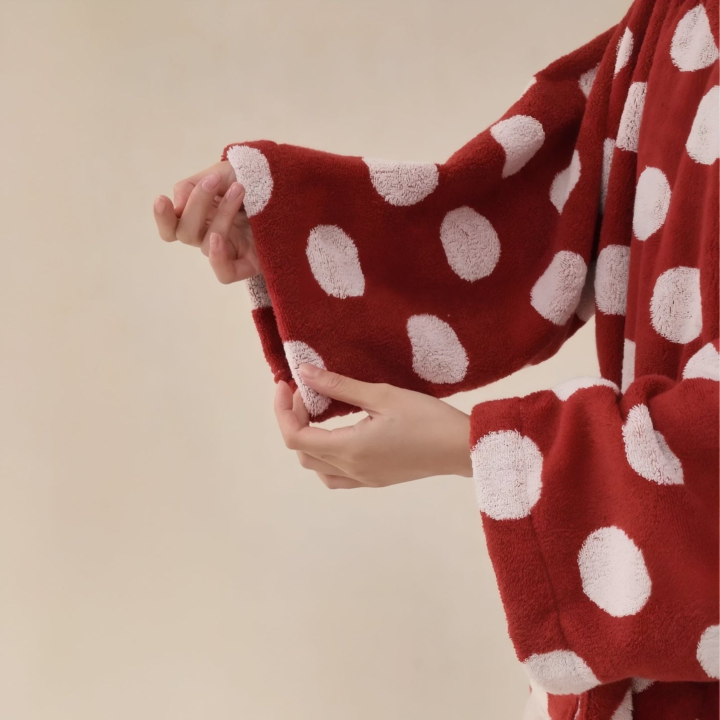 Robe de Chambre à Pois