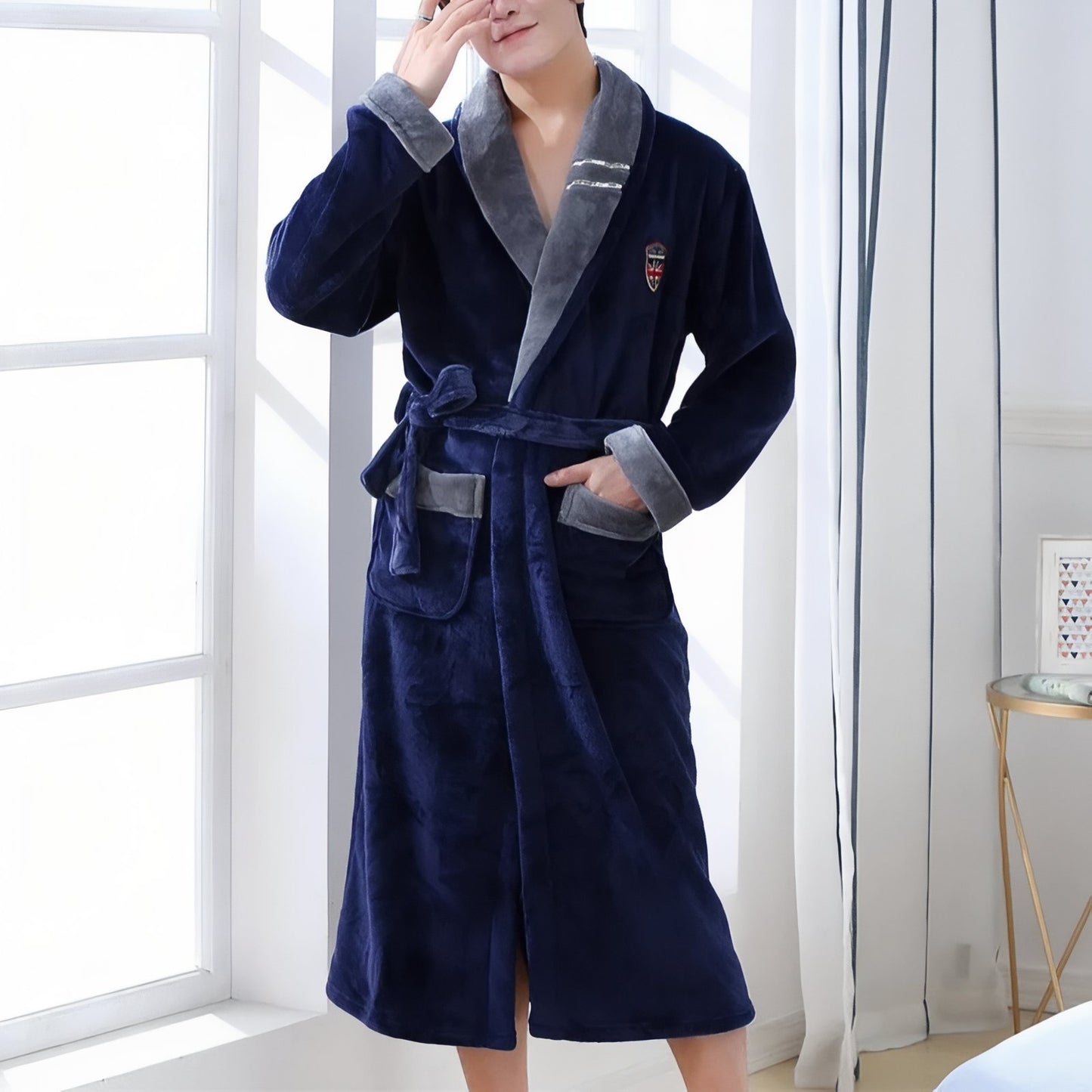 Peignoir Homme Doux et Chaud