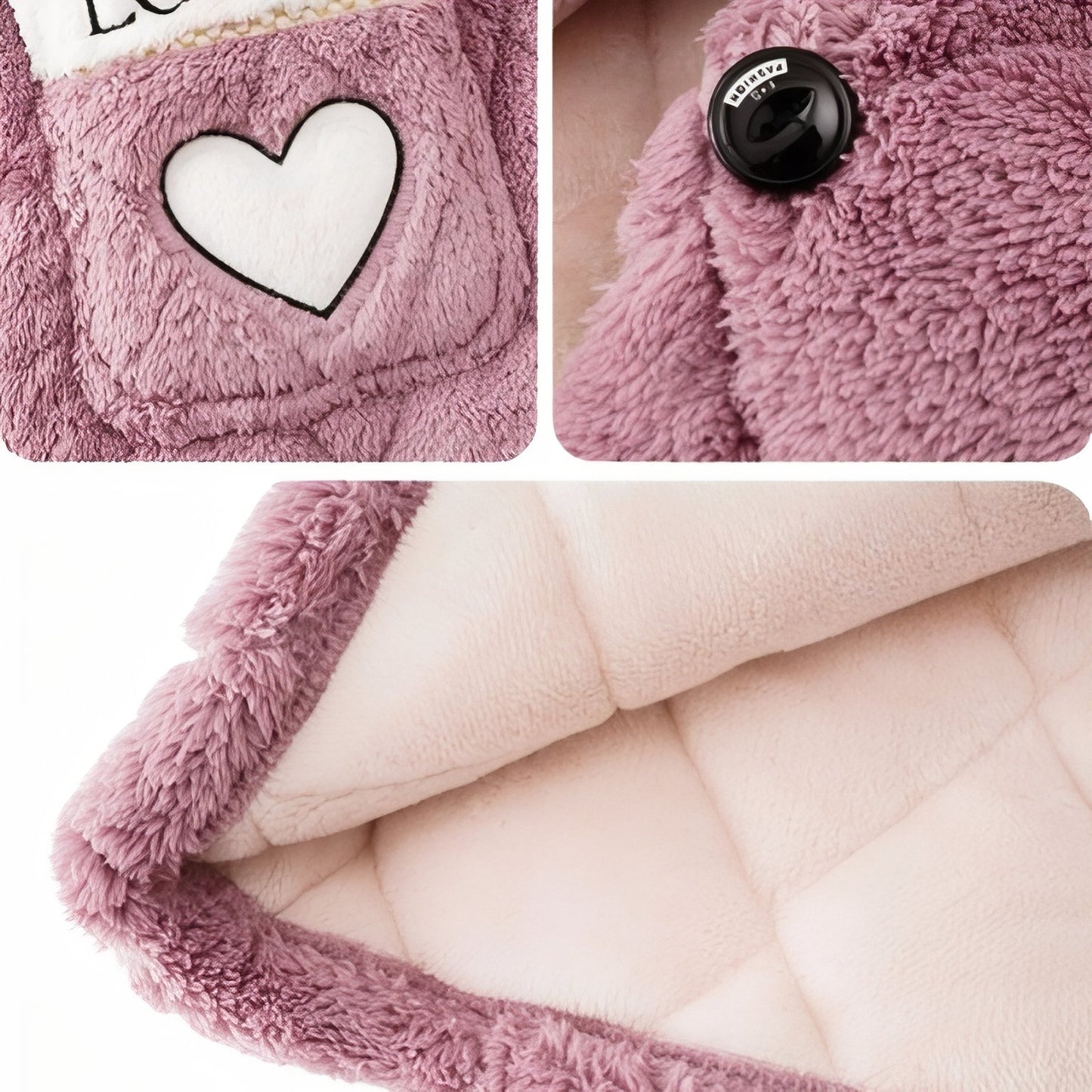 Robe de Chambre à Boutons Femme