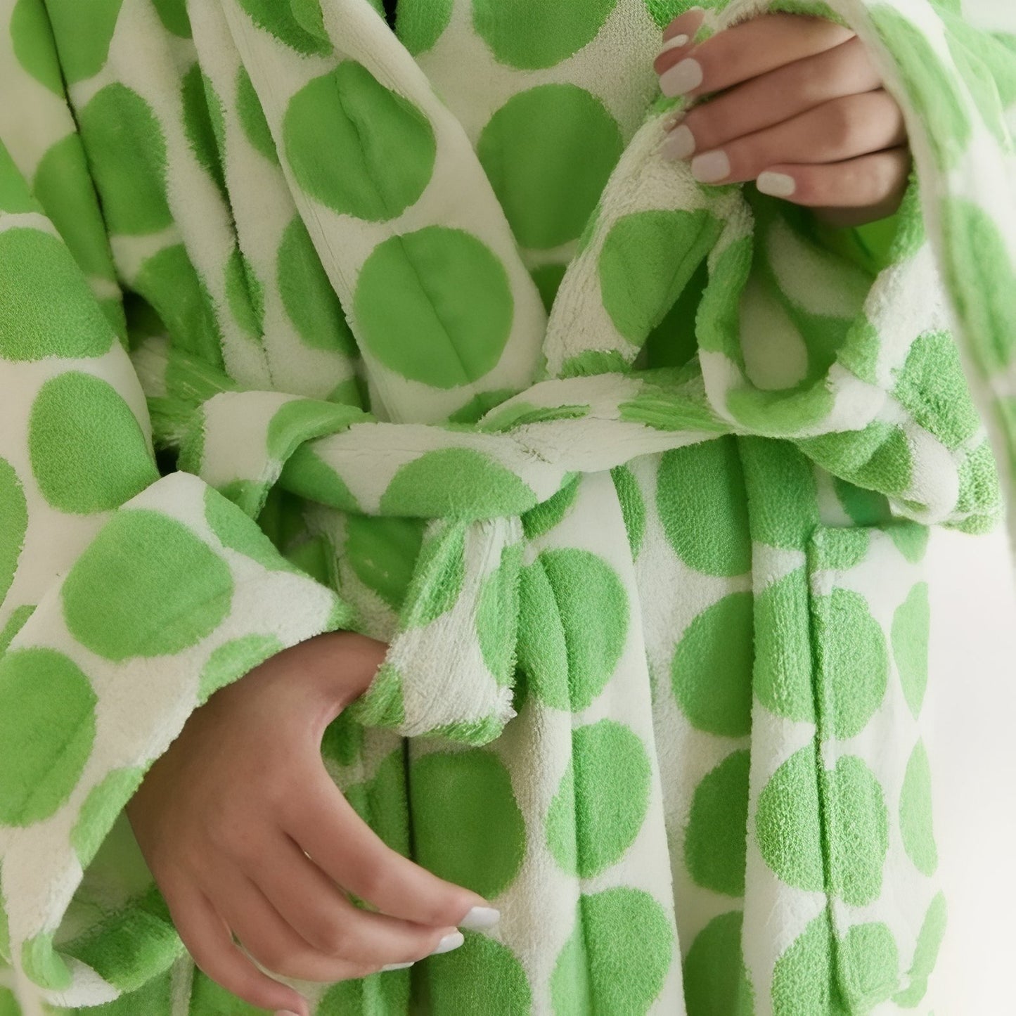 Peignoir Femme à Pois