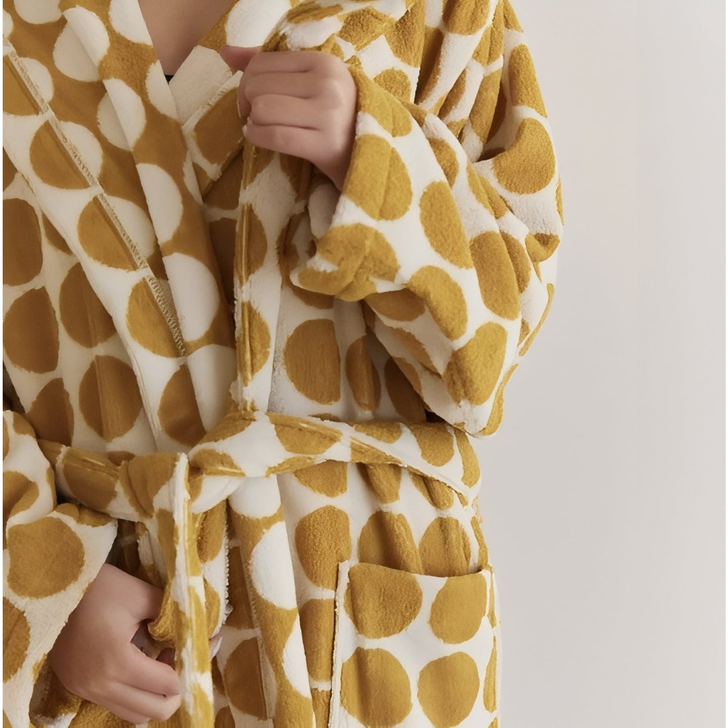 Peignoir Femme à Pois