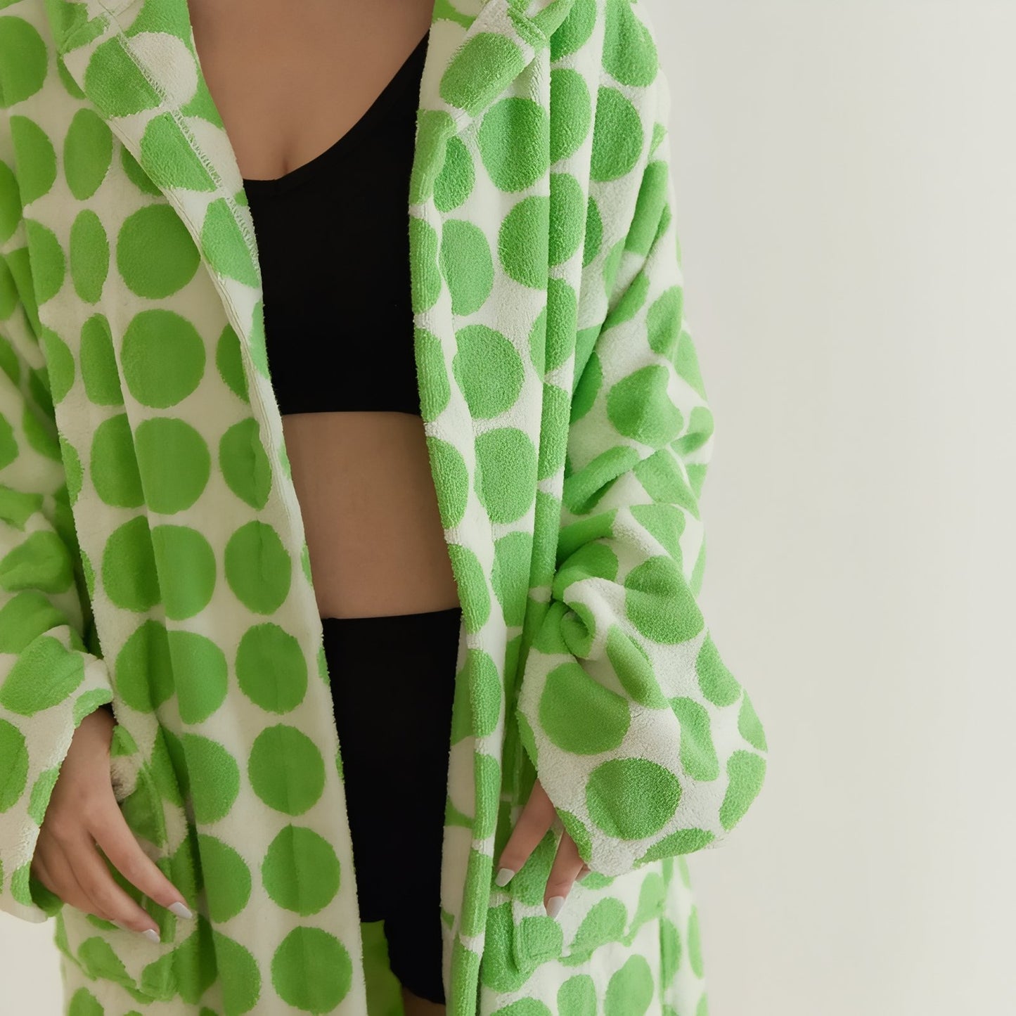 Peignoir Femme à Pois
