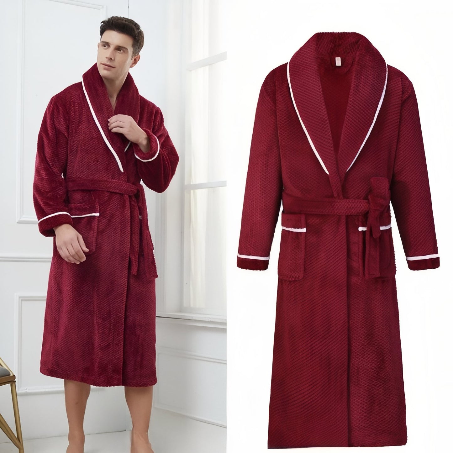Peignoir Homme Eponge Epais
