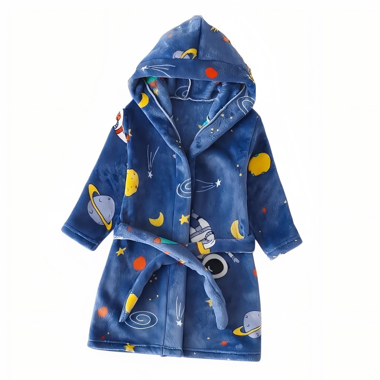 Peignoir Doux Enfant 3 ans Planètes 3 ans (taille 100cm)