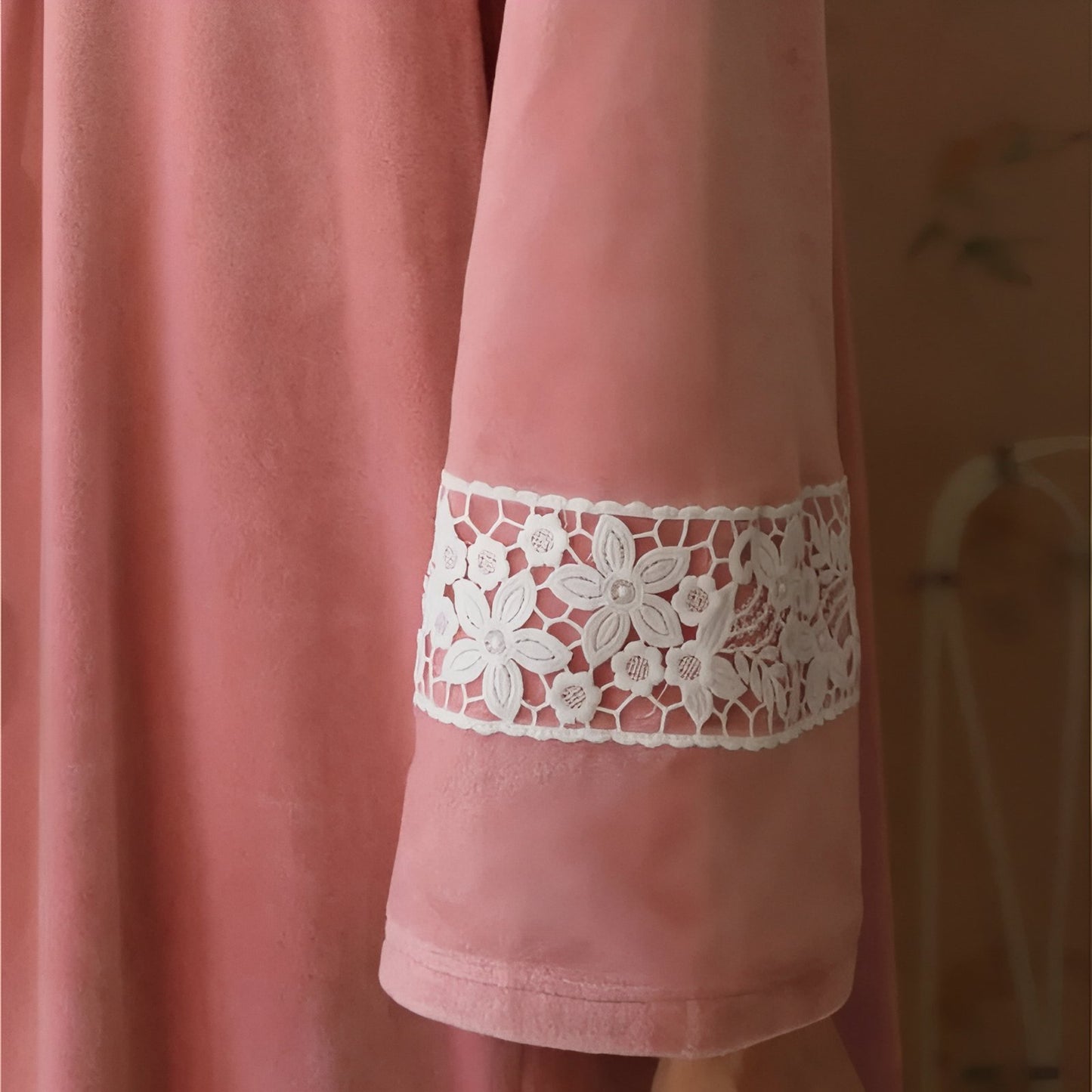 Chemise de Nuit Femme Rose