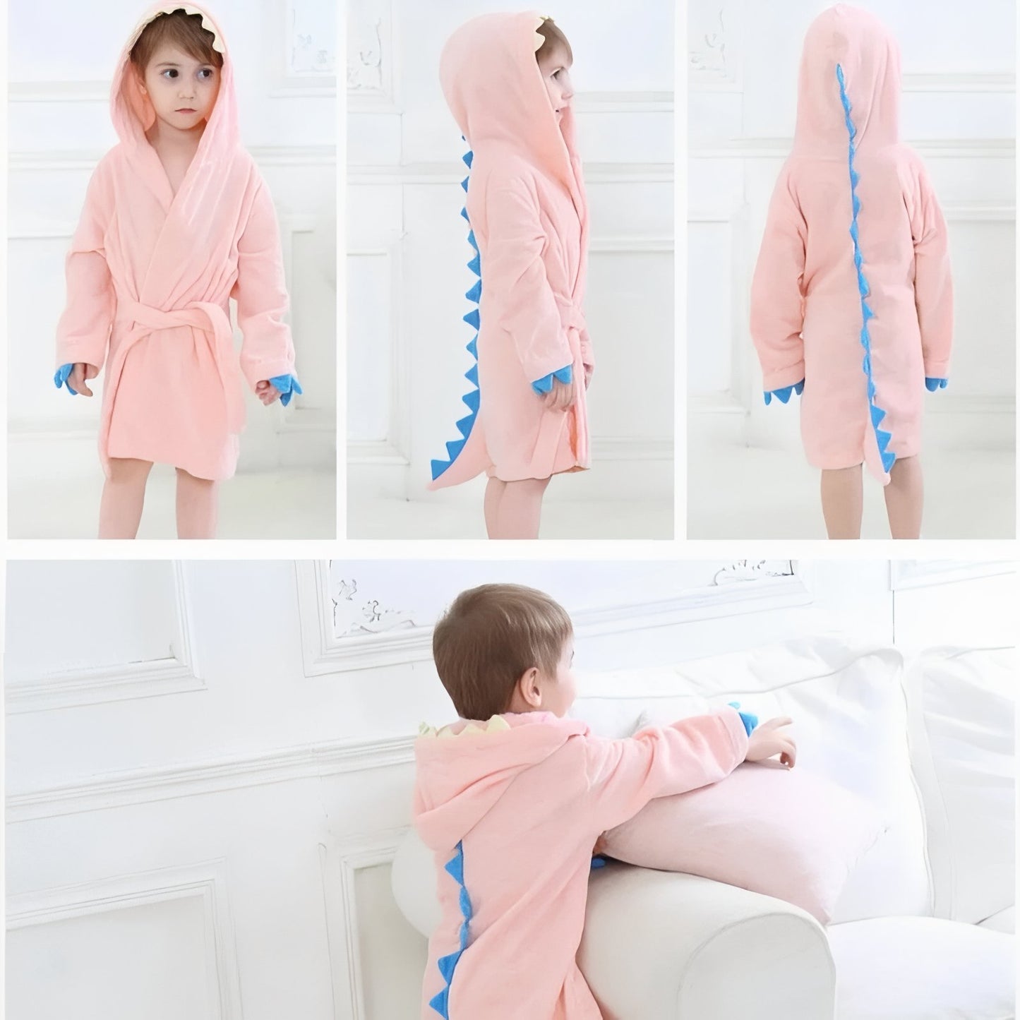 Peignoir Enfant Dinosaure 