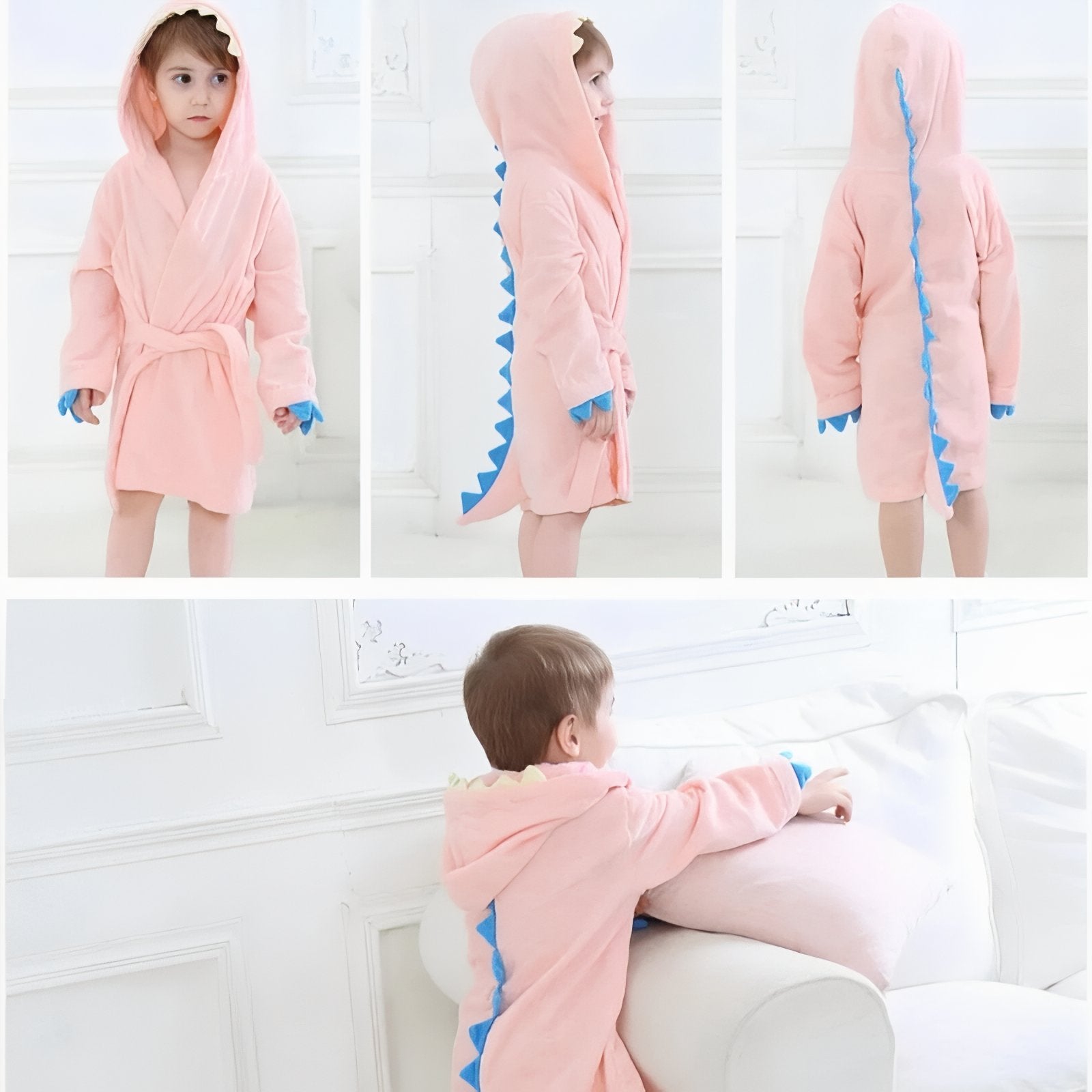 Peignoir Enfant Dinosaure 