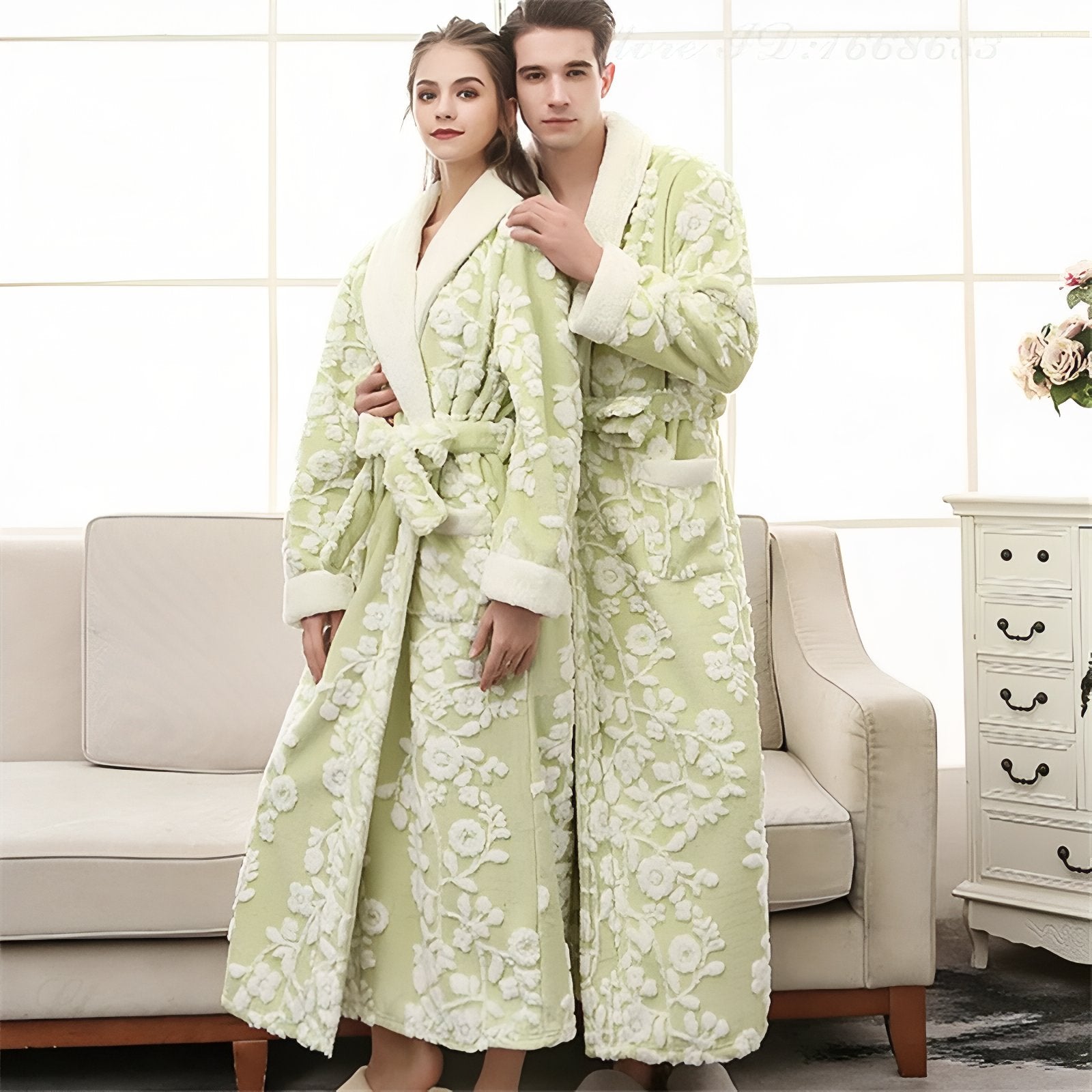 Ensemble Peignoir Couple 