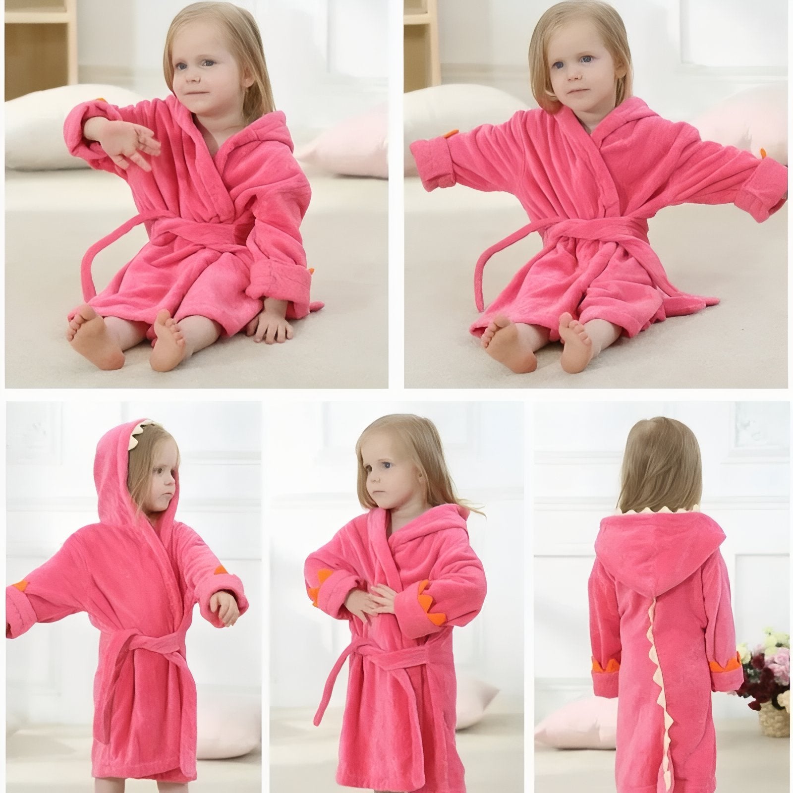 Peignoir Enfant Dinosaure 