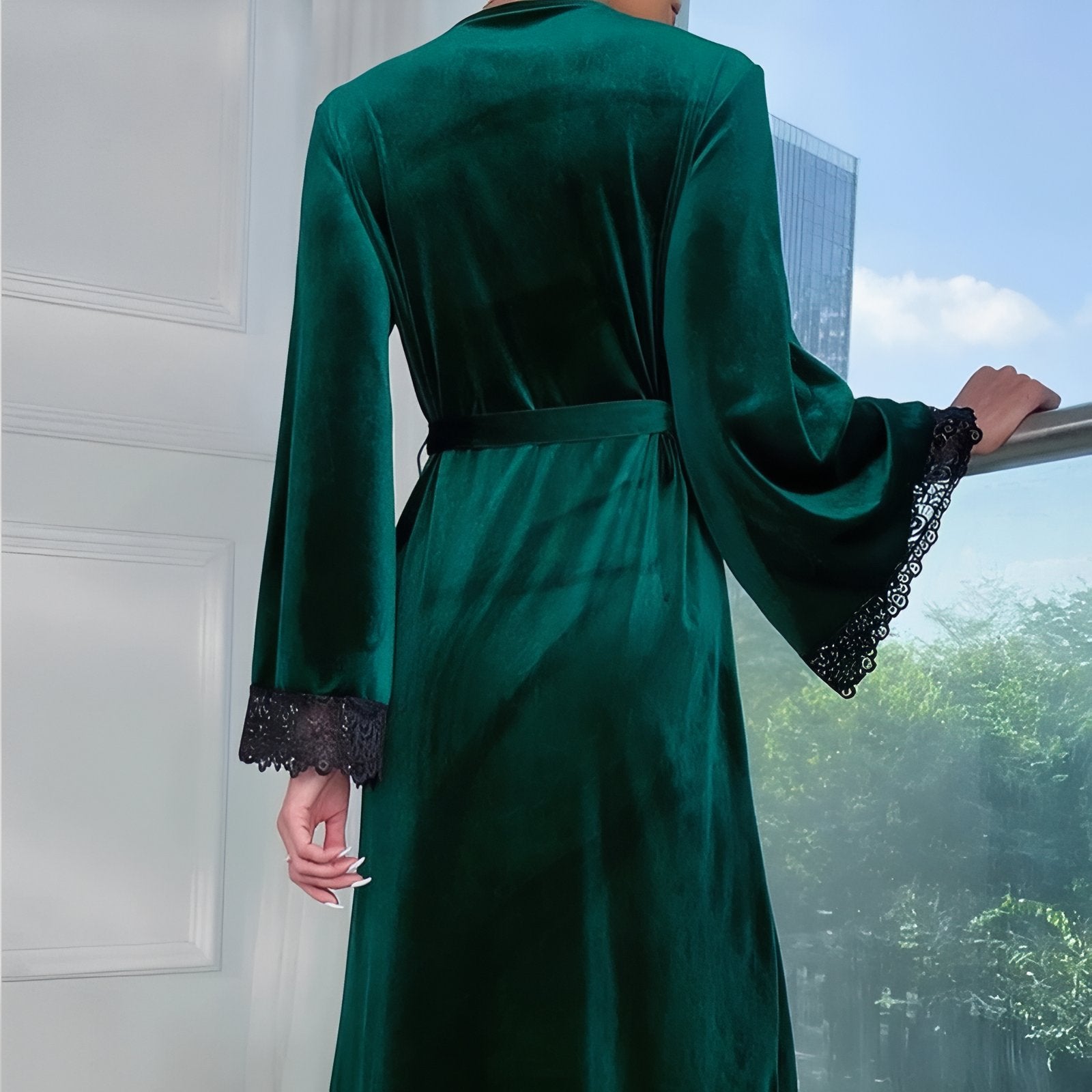 Robe Kimono Velours 