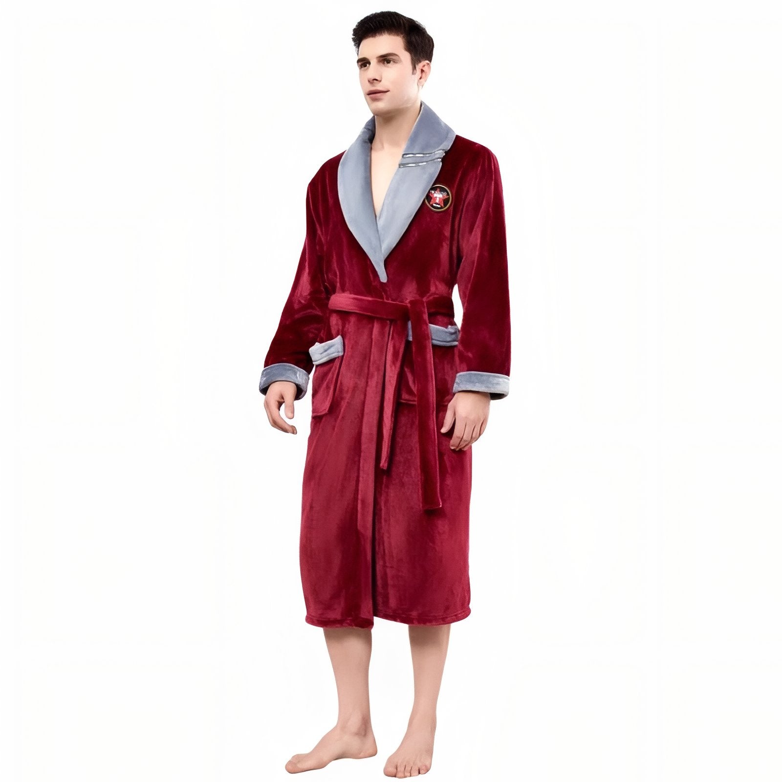 Peignoir De Bain Eponge Homme 