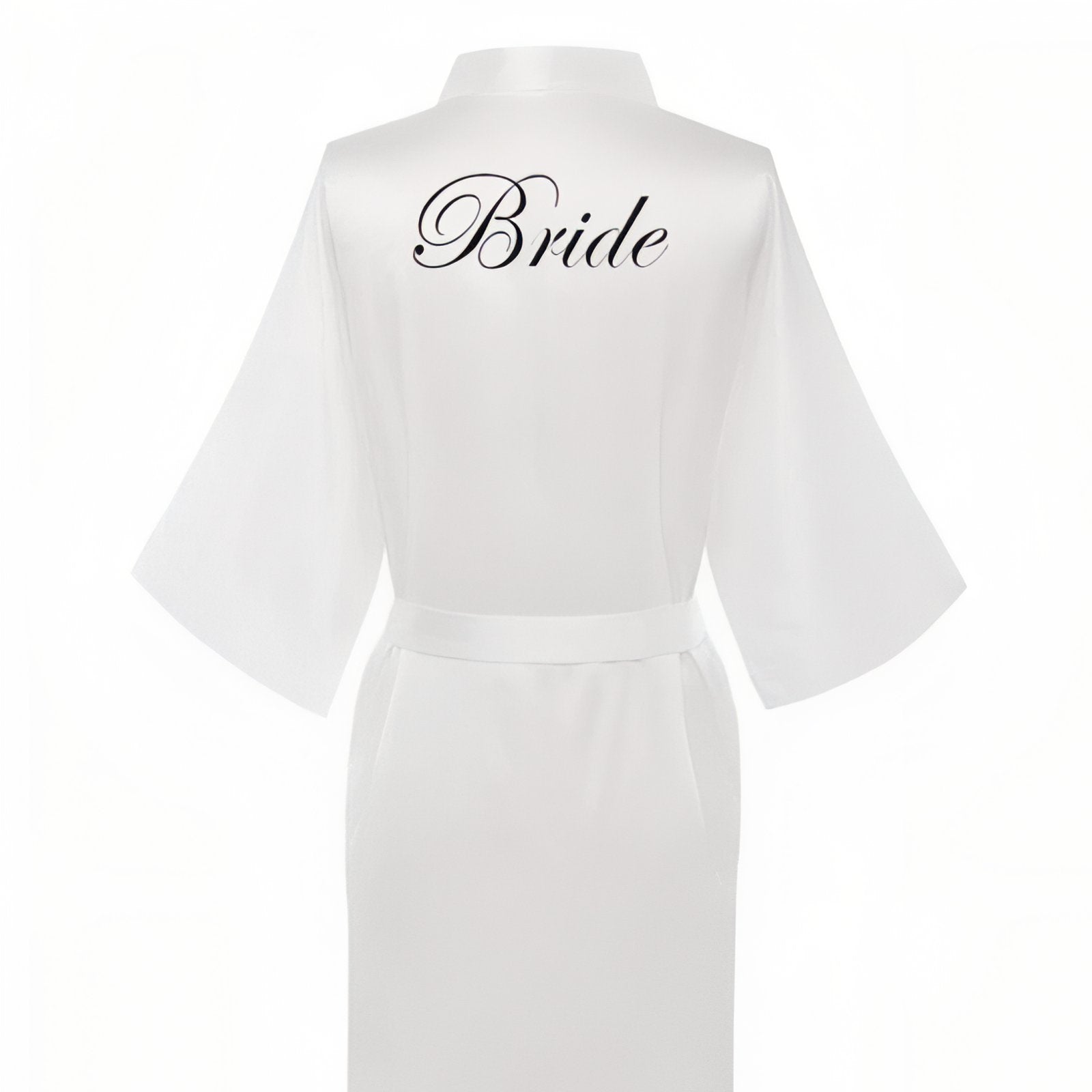 Peignoir Mariée Satin Personnalisé 8 S 