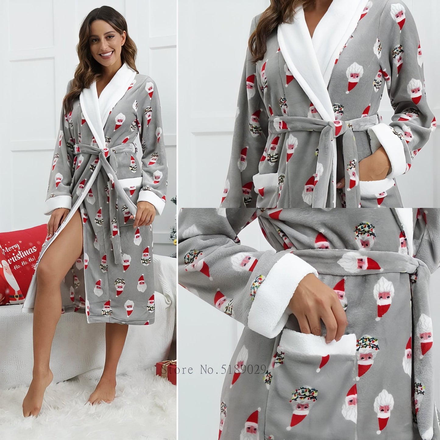 Peignoir Femme Noël 
