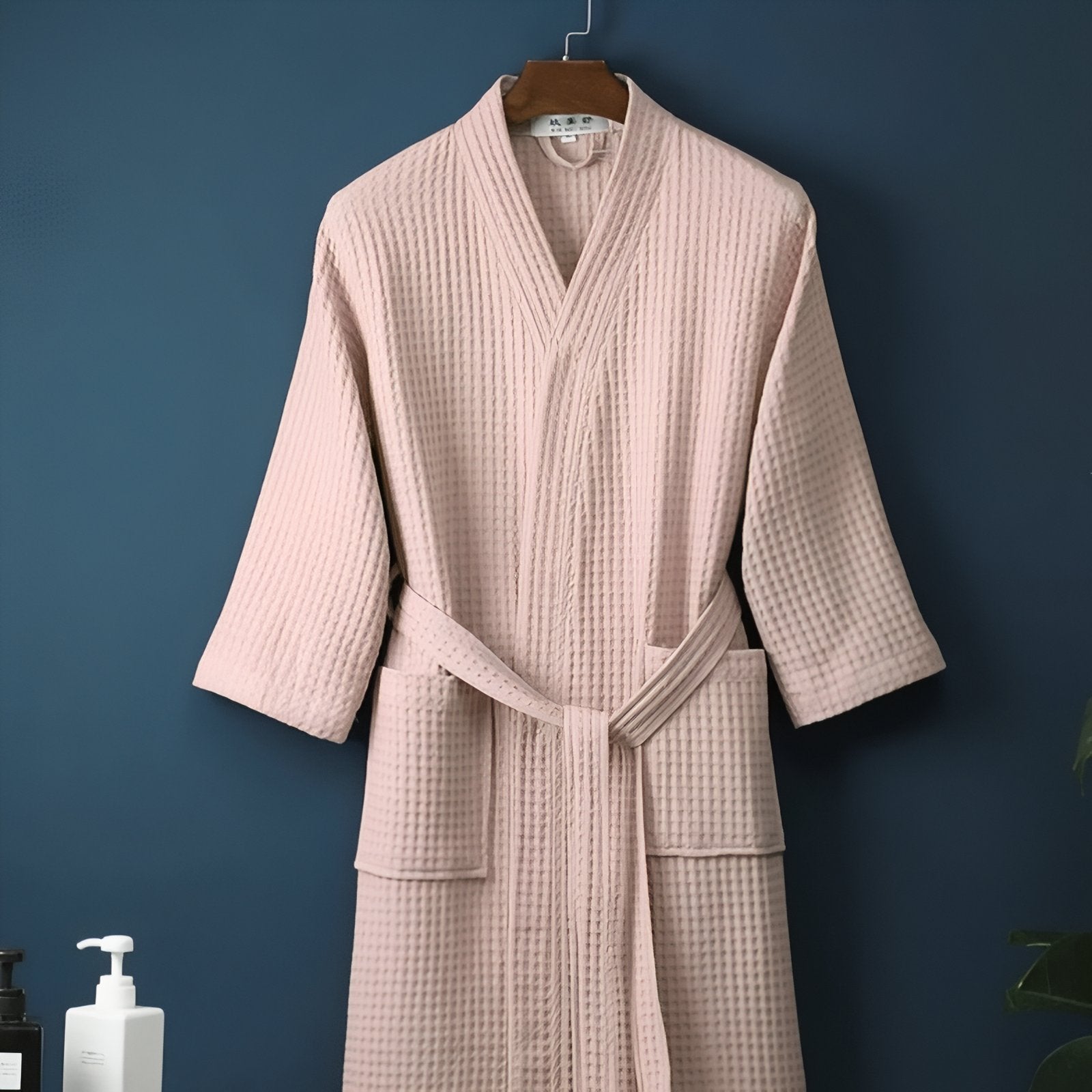 Peignoir Femme Nid d'Abeille Luxe 