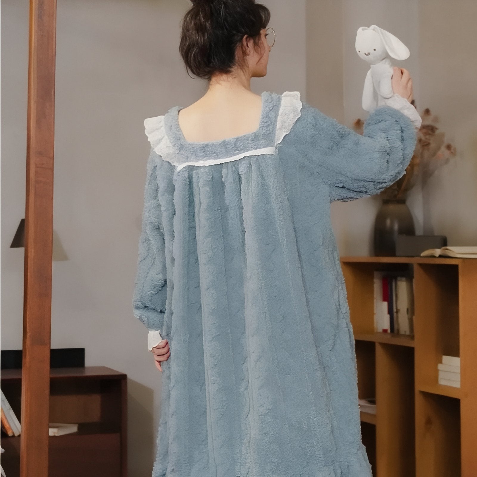 Nuit Longue Chemise De Nuit Luxe Grande Taille Chemise De Nuit