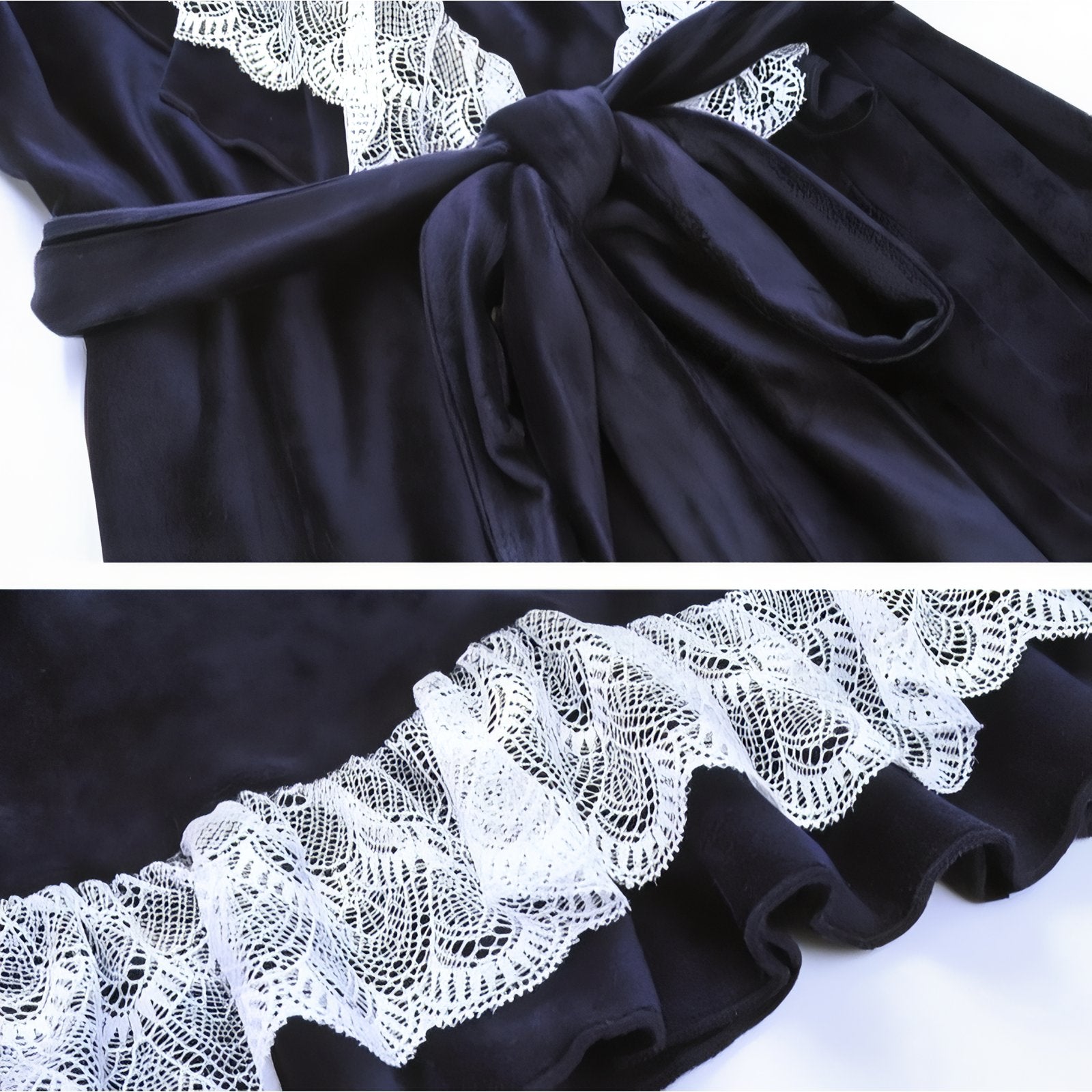 Robe de Chambre Femme Velours Luxe 