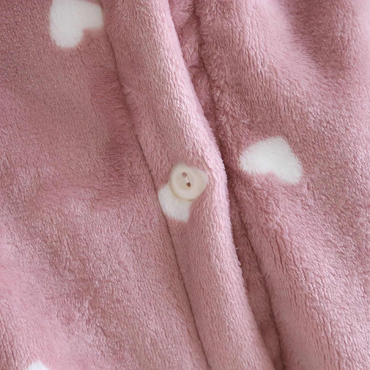 Robe de Chambre à Boutons Chaude Femme 