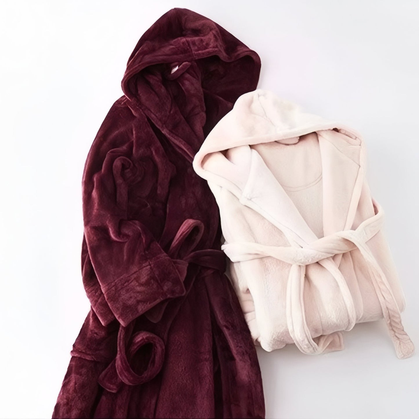 Peignoir de Bain Long avec Capuche 